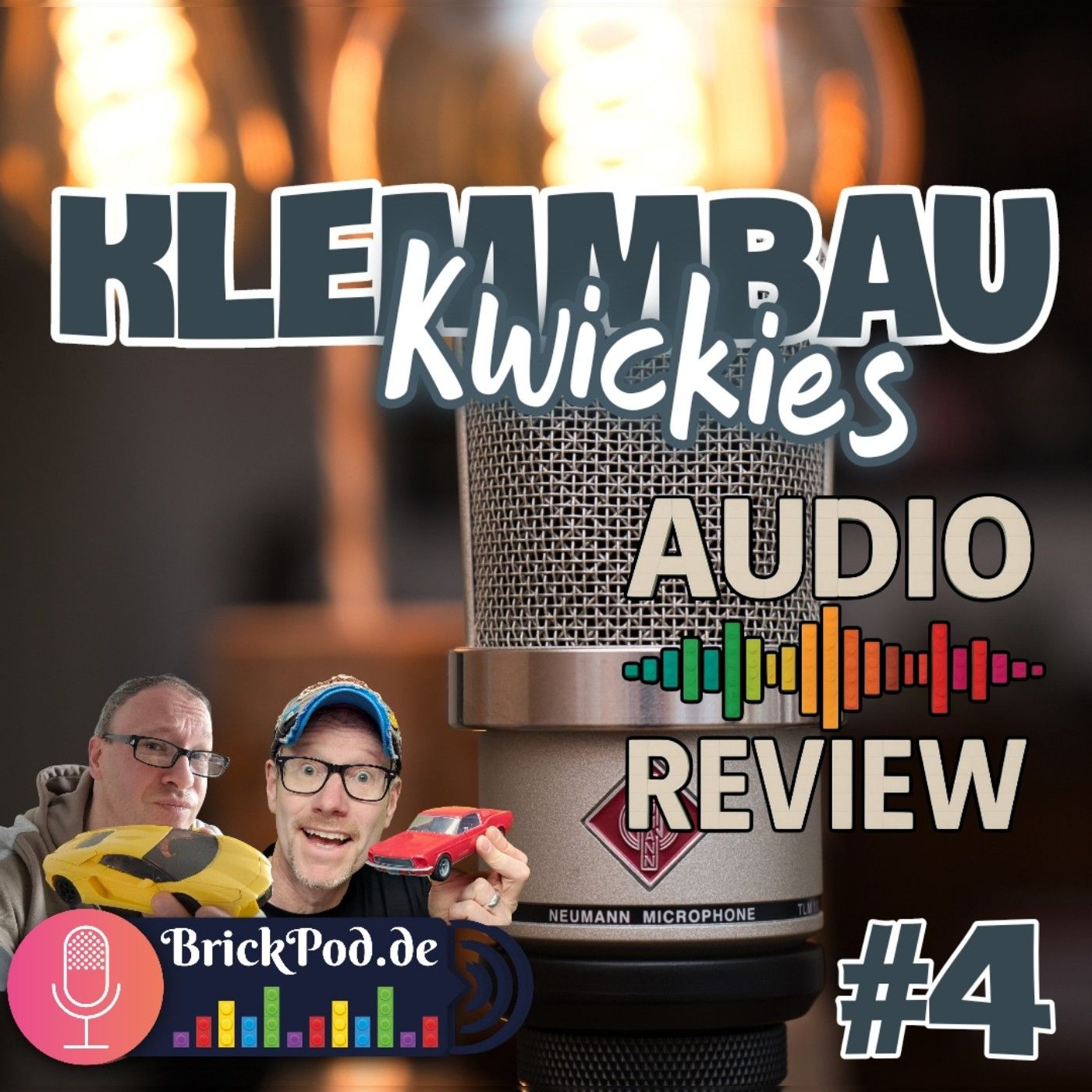 Klemmbau Kwickies #4: Audio Review Airfix Klemmbaustein Modelle