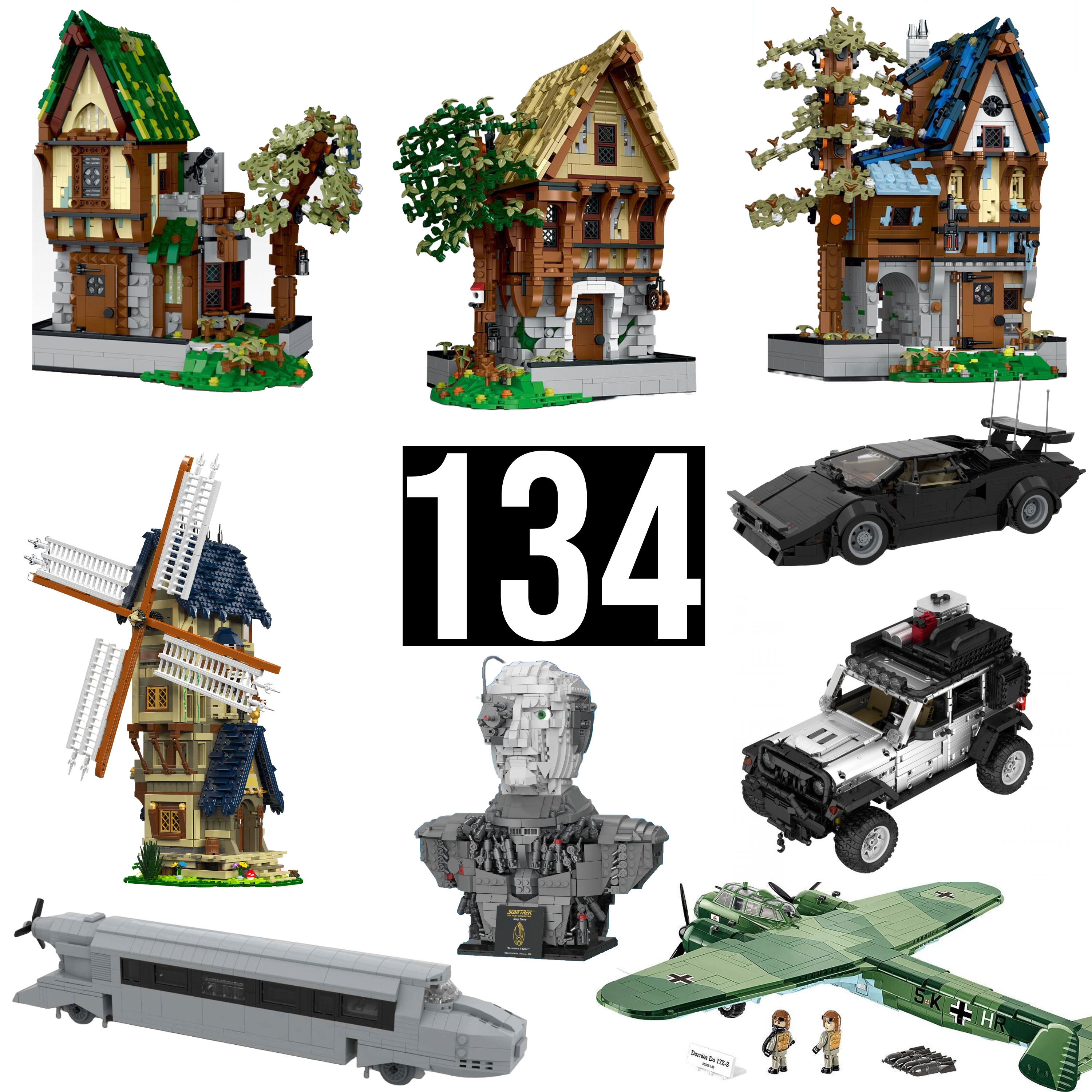 Klemmbaustein News 134: BlueBrixx, Cobi, Pantasy, Mould King, MOCs der Woche und mehr