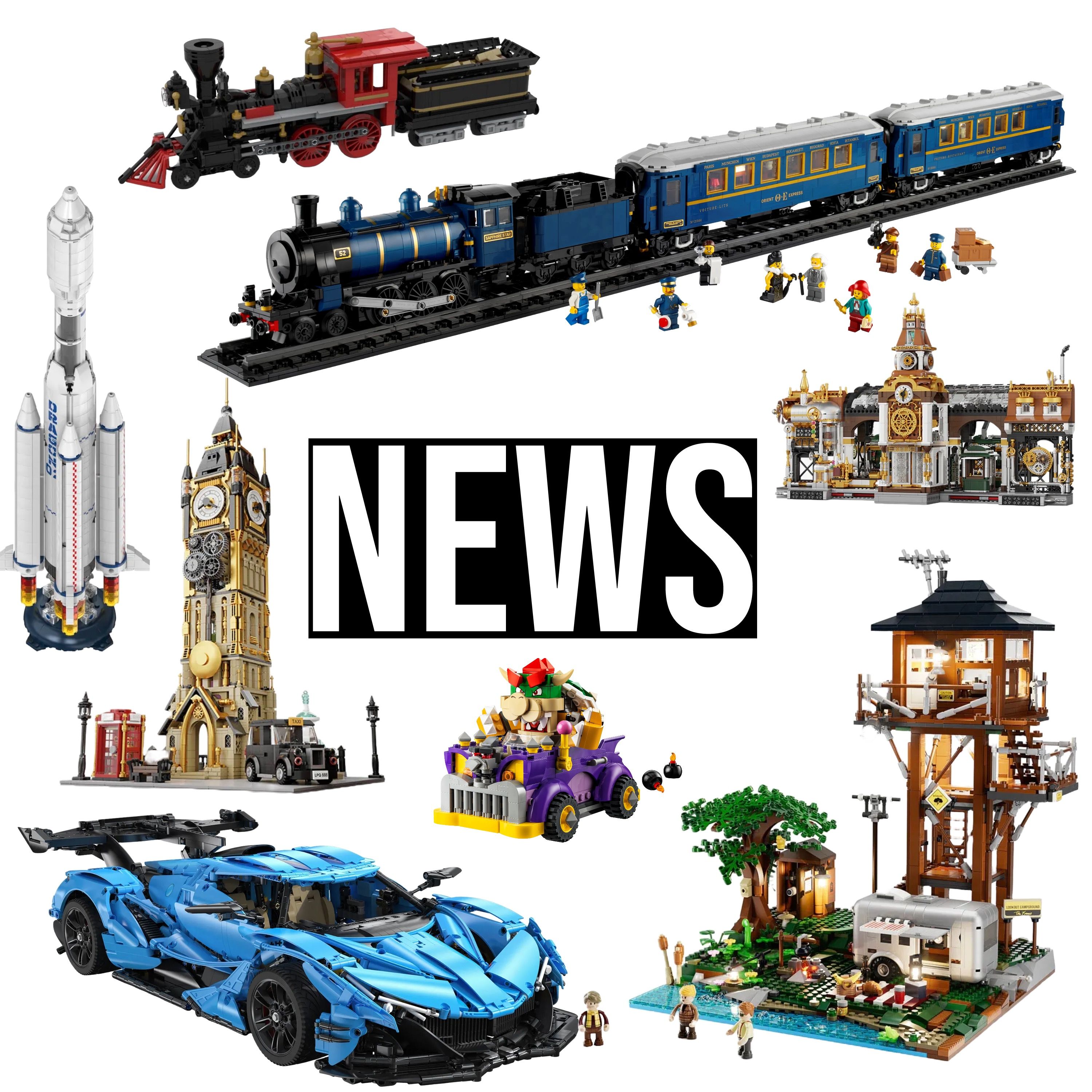Klemmbaustein News 138: BlueBrixx, LEGO, Lumibricks, CaDA, MOCs der Woche und mehr