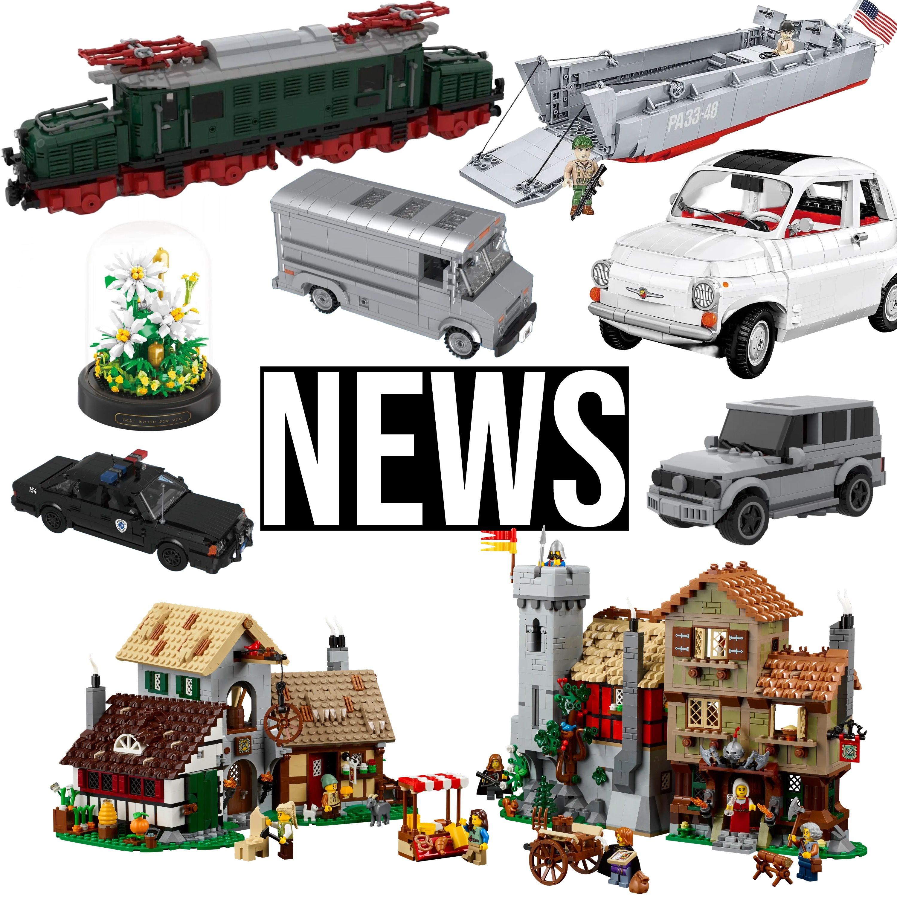 Klemmbaustein News 149: BlueBrixx, LEGO, Cobi, Balody, MOCs der Woche und mehr