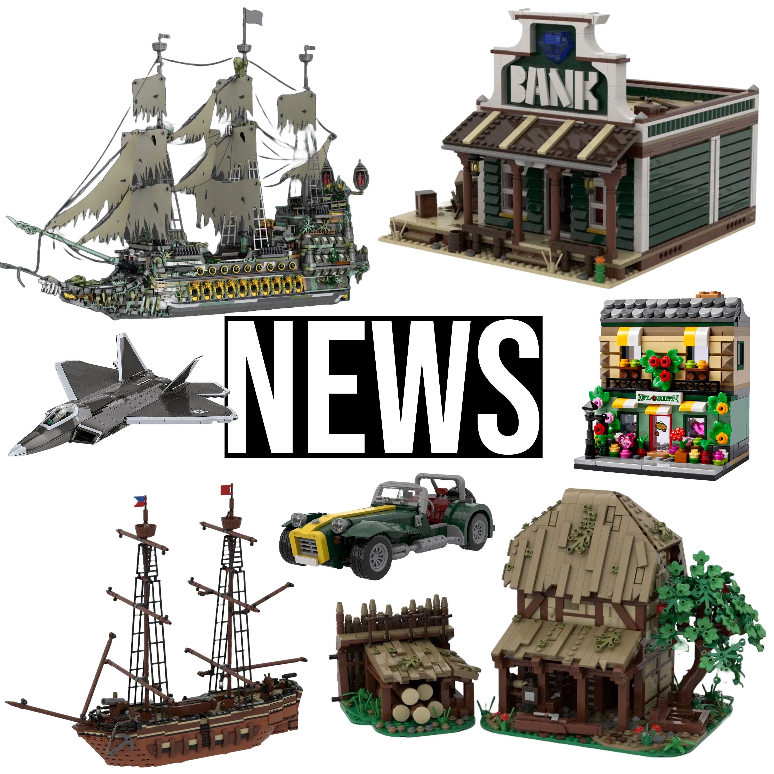 Klemmbaustein News 151: BlueBrixx, LEGO, Cobi, JEKCA, MOCs der Woche und mehr