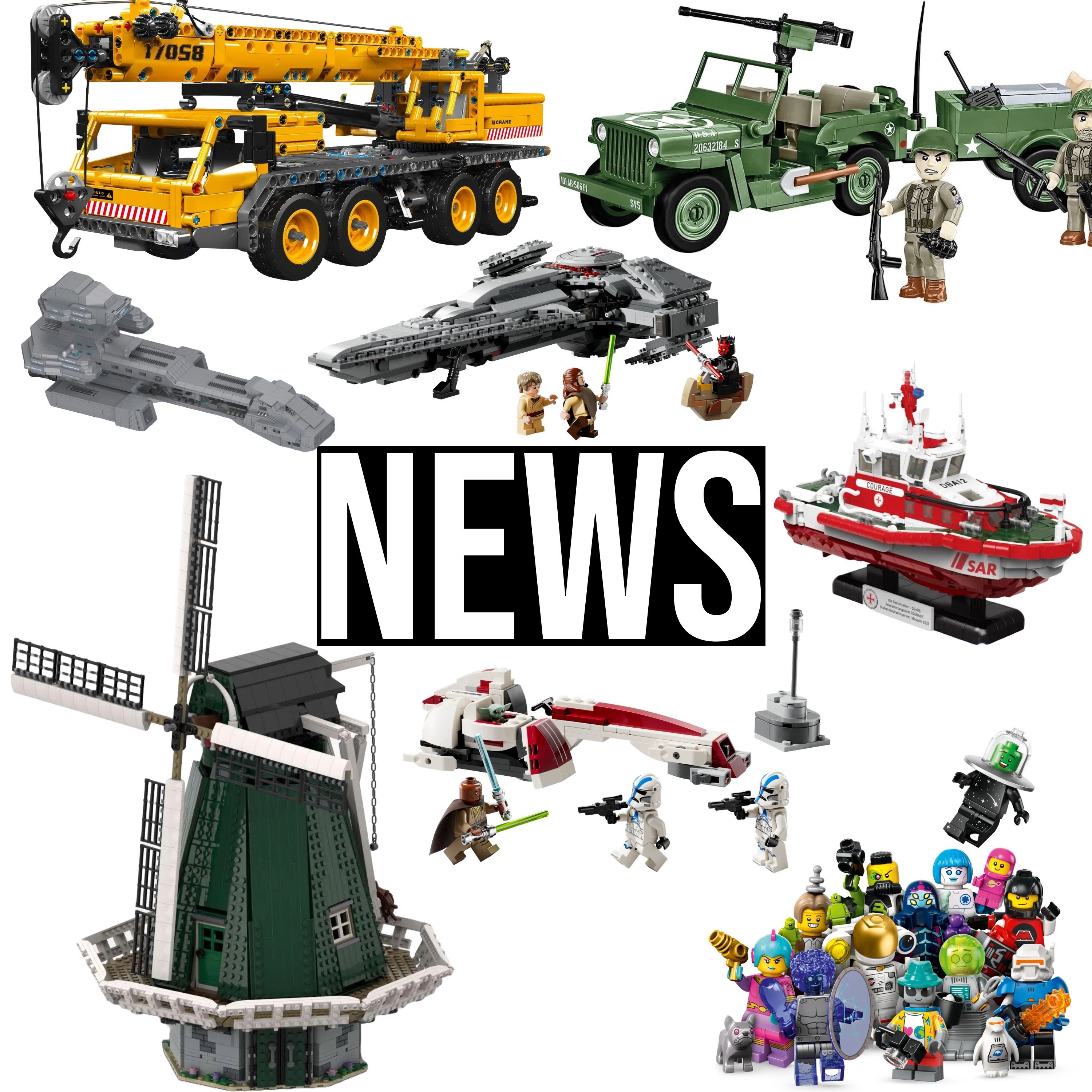 Klemmbaustein News 157: BlueBrixx, LEGO, Cobi, Mould King, MOCs der Woche und mehr