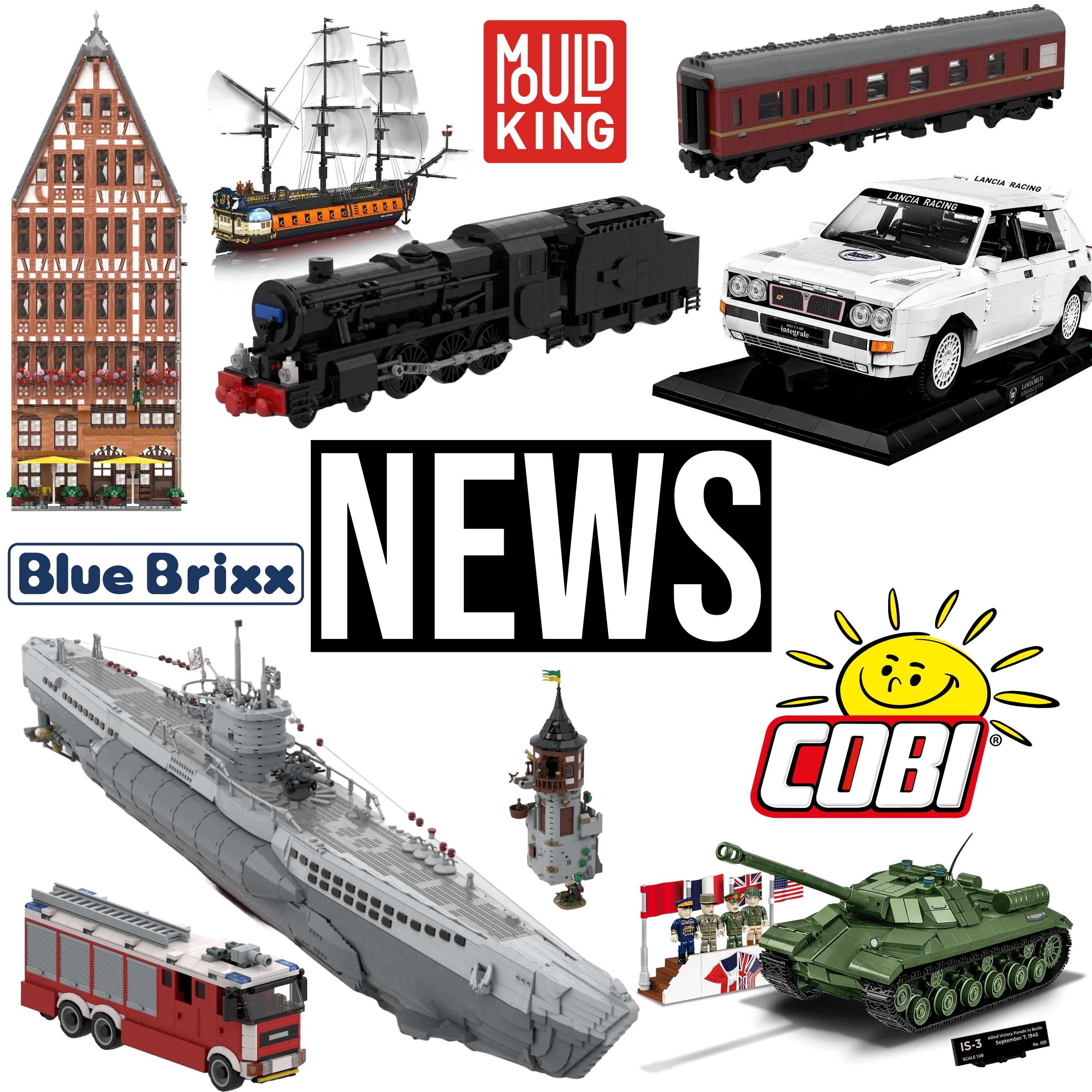 Klemmbaustein News 168: BlueBrixx, Cobi, Mould King, Jaki, MOCs der Woche und mehr