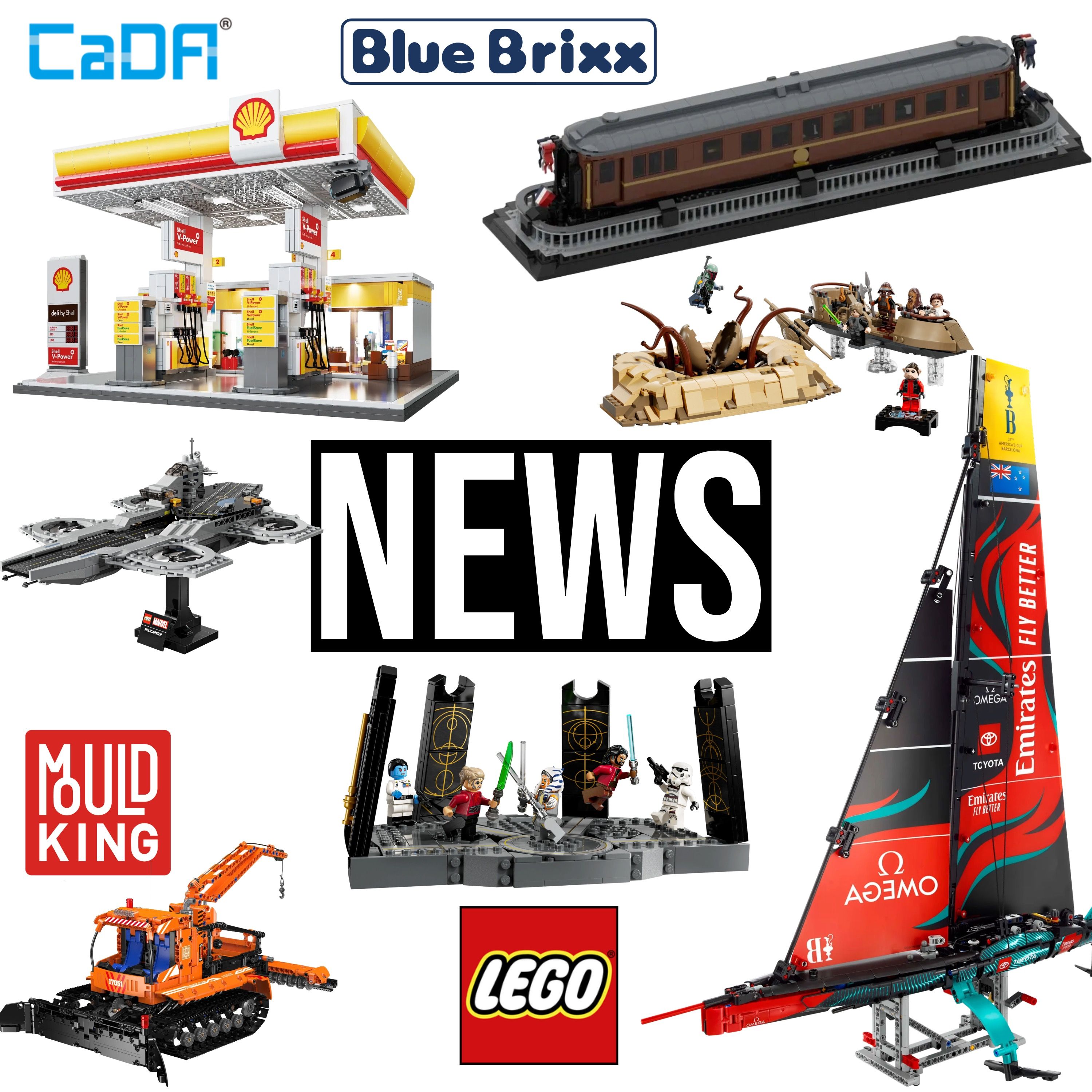 Klemmbaustein News 169: BlueBrixx, LEGO, Lumibricks, CaDA, MOCs der Woche und mehr