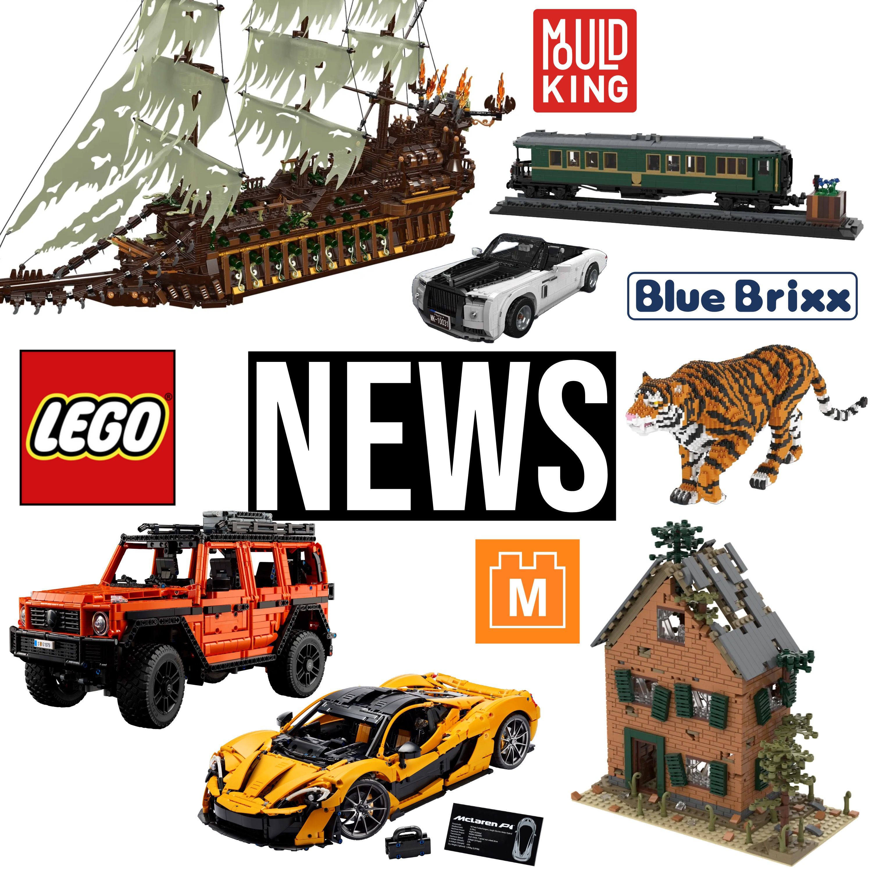 Klemmbaustein News 171: BlueBrixx, LEGO, Lumibricks, Mould King, MOCs und mehr