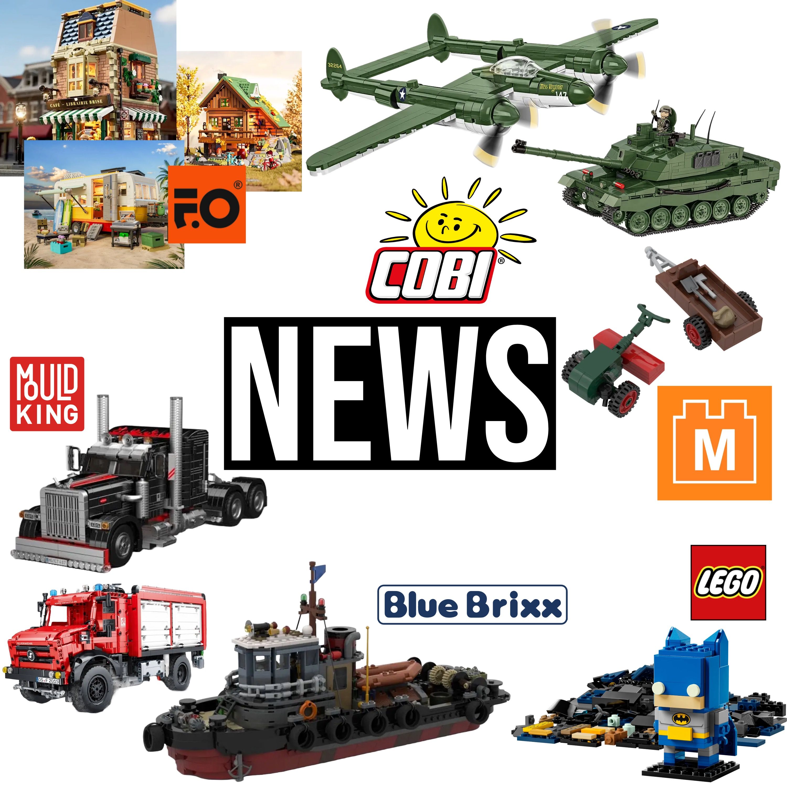 Klemmbaustein News 172: BlueBrixx, LEGO, Cobi, Lumibricks, MOCs der Woche und mehr
