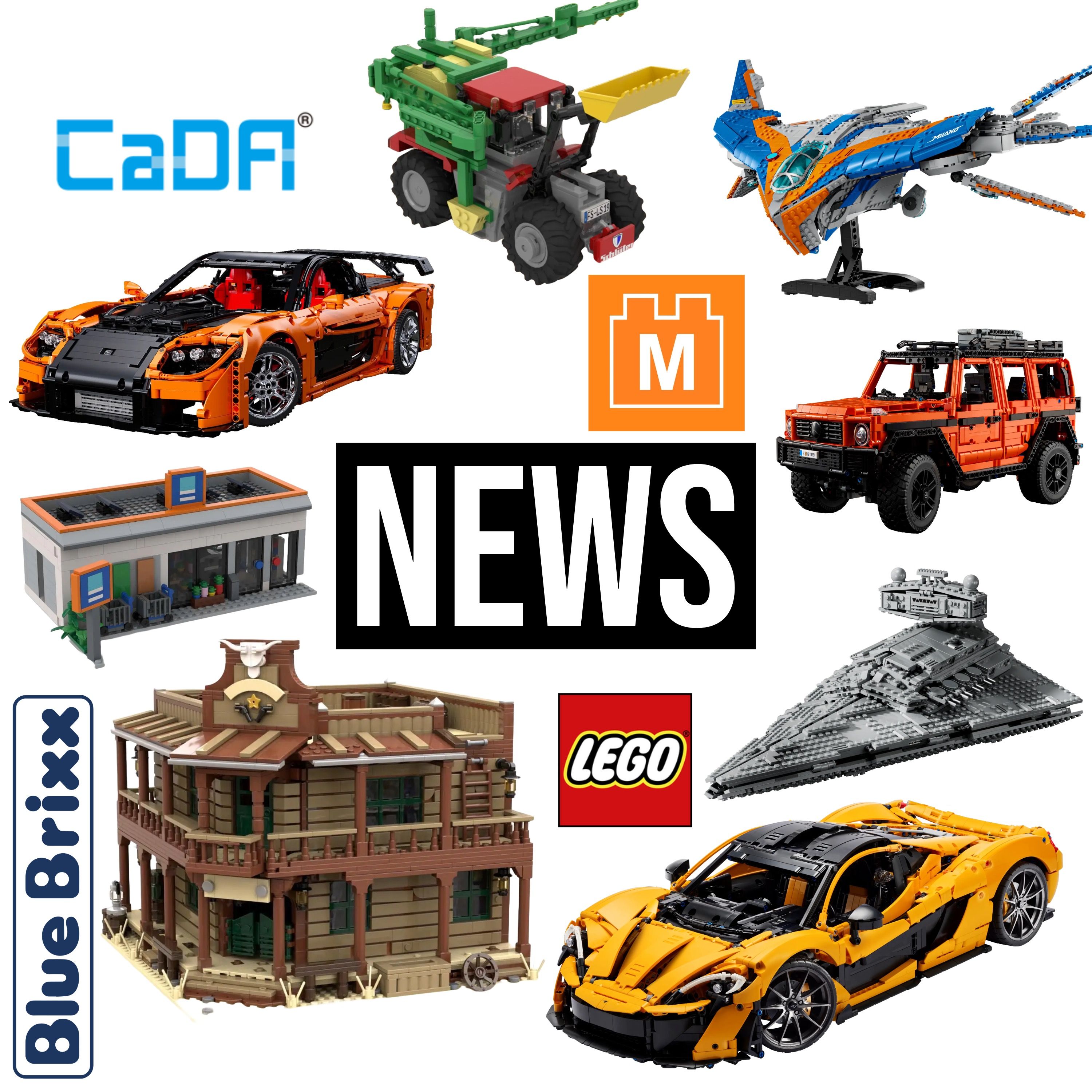 Klemmbaustein News 174: BlueBrixx, LEGO, Cobi, CaDA, MOCs der Woche und mehr