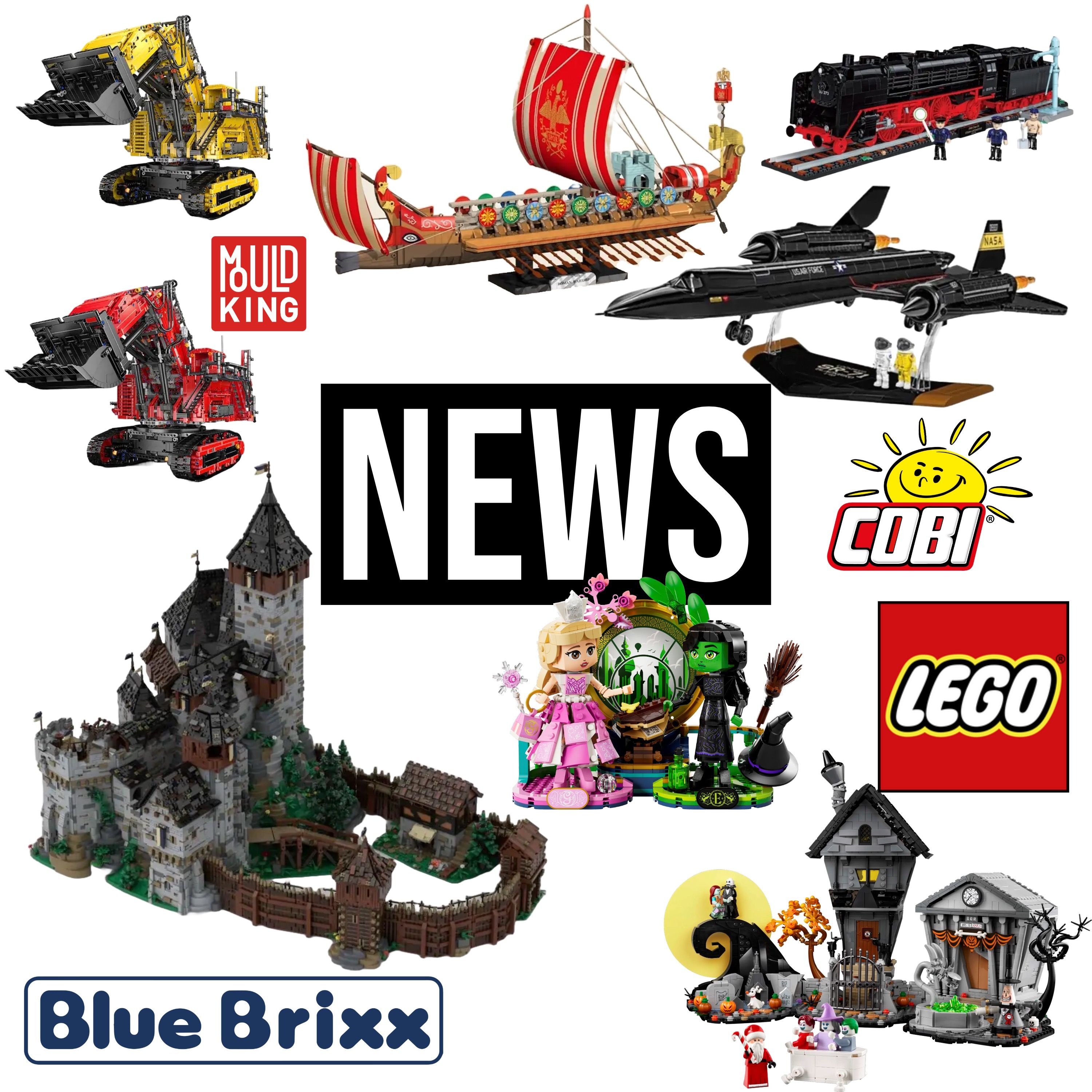 Klemmbaustein News 176: BlueBrixx, LEGO, Cobi, Mould King, MOCs der Woche und mehr