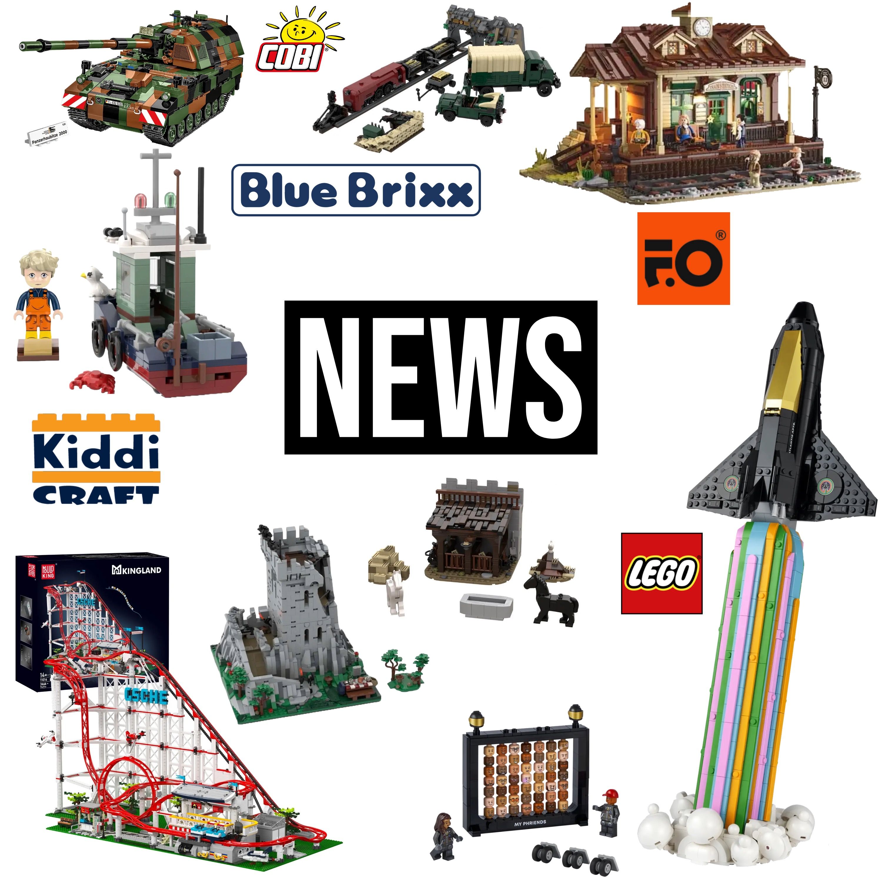 Klemmbaustein News 179: BlueBrixx, LEGO, Cobi, Lumibricks, MOCs der Woche und mehr