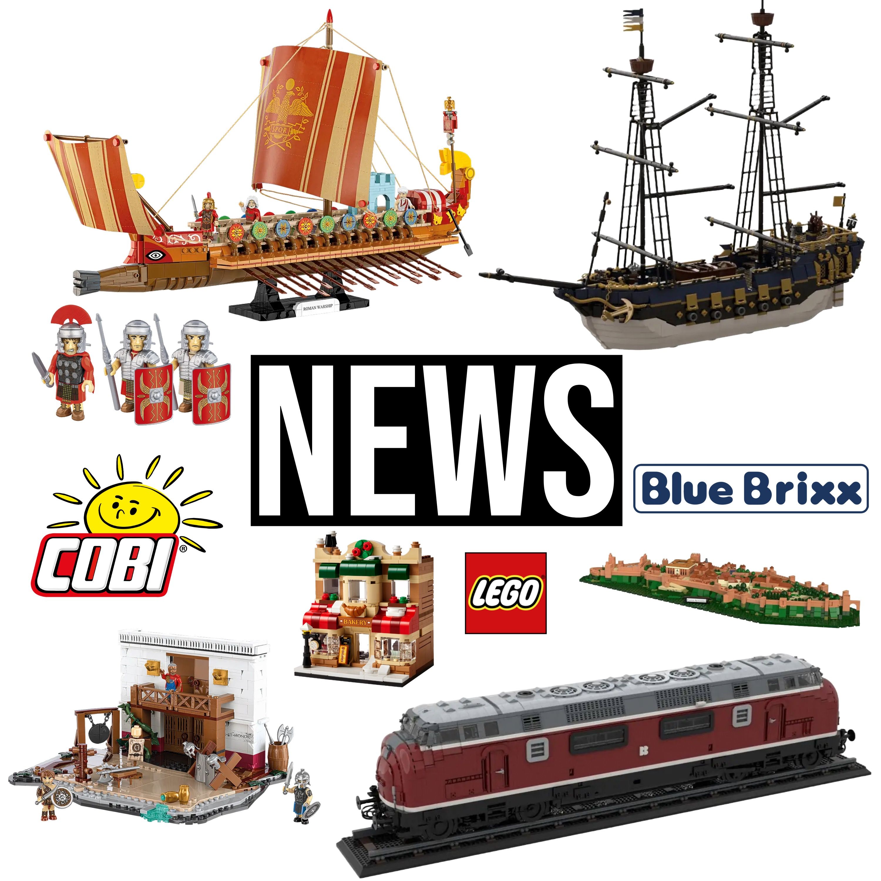 Klemmbaustein News 184: BlueBrixx, LEGO, Cobi, JIESTAR, MOCs der Woche und mehr