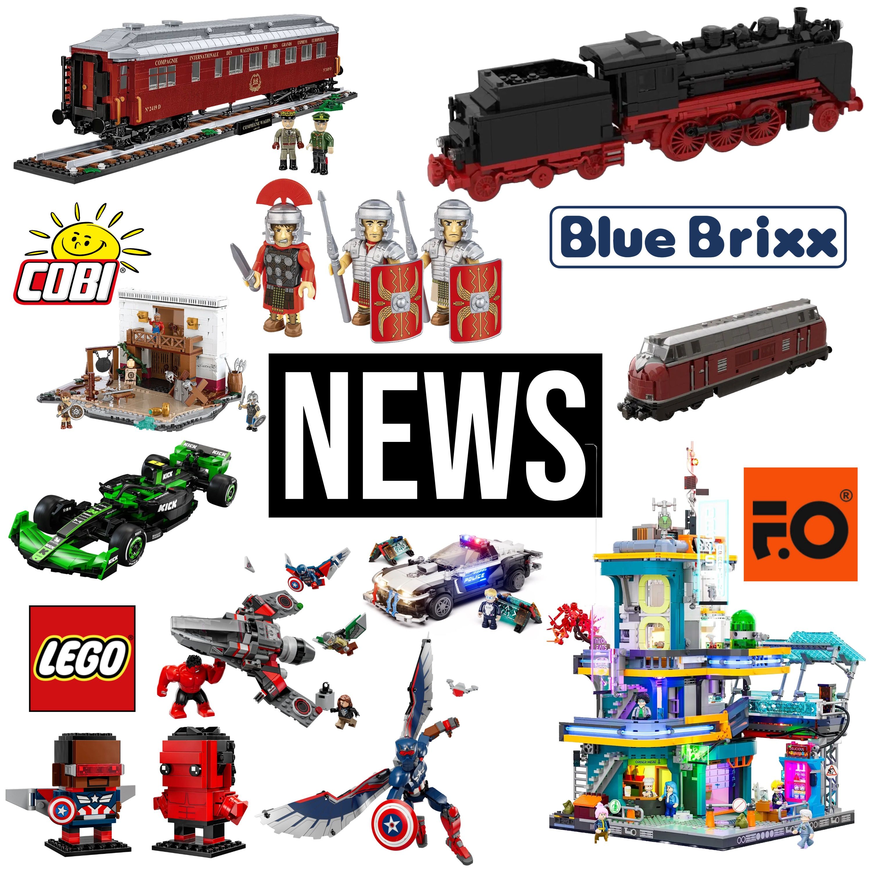 Klemmbaustein News 187: BlueBrixx, LEGO, Cobi, Lumibricks, MOCs der Woche und mehr