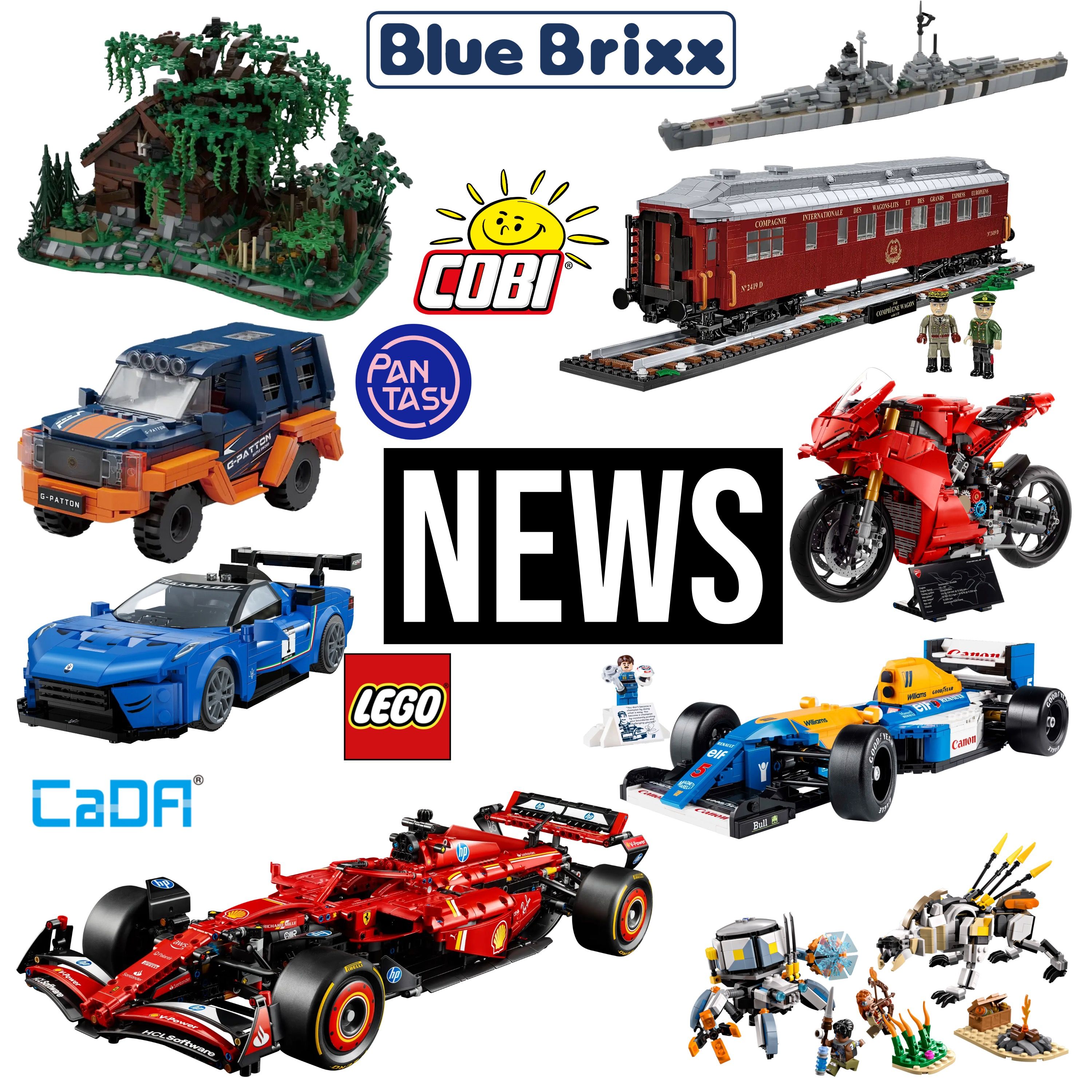 Klemmbaustein News 190: BlueBrixx, LEGO, Cobi, CaDA, MOCs der Woche und mehr