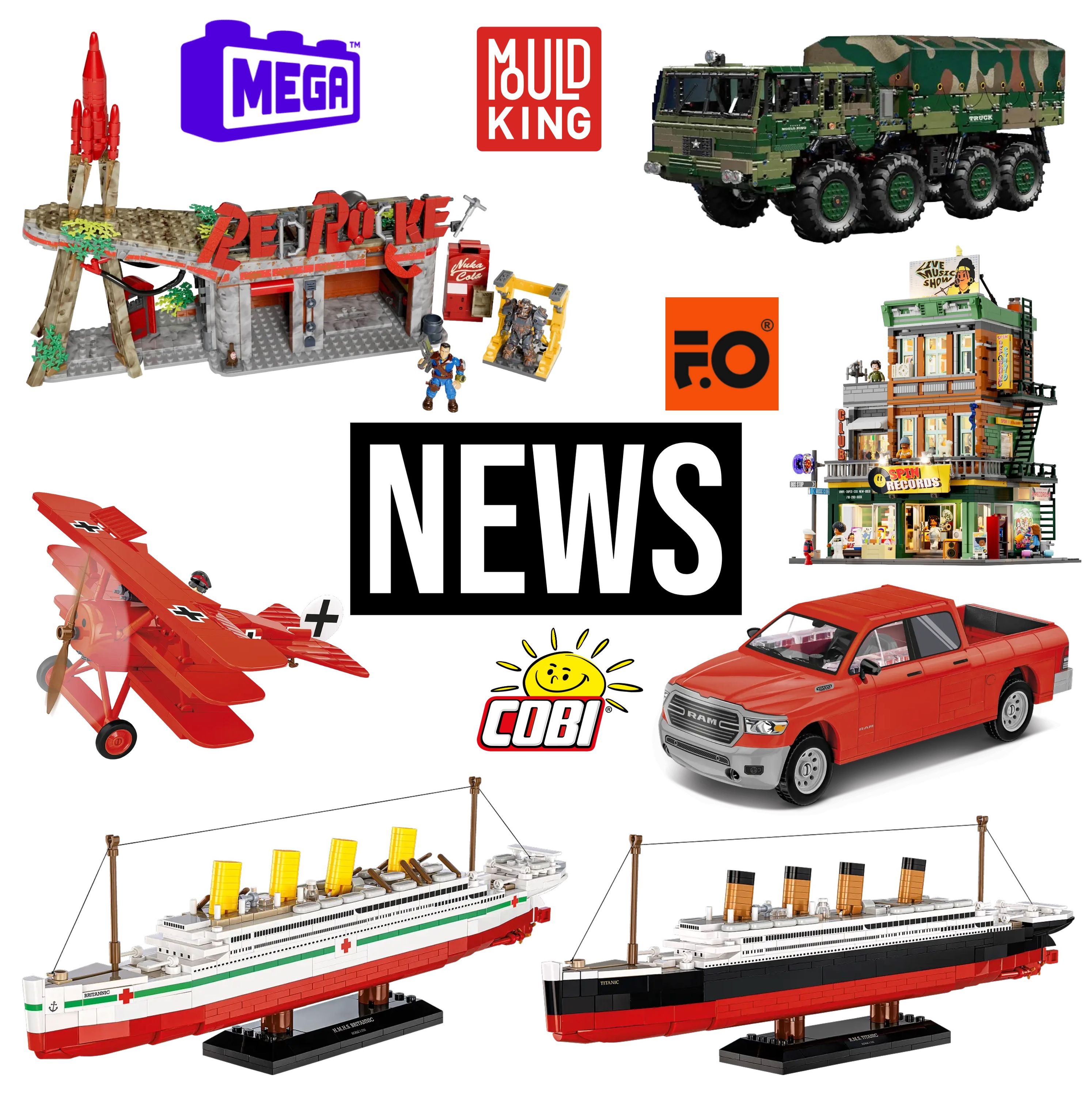 Klemmbaustein News 193: BlueBrixx, Cobi, Lumibricks, Pantasy, MOCs der Woche und mehr