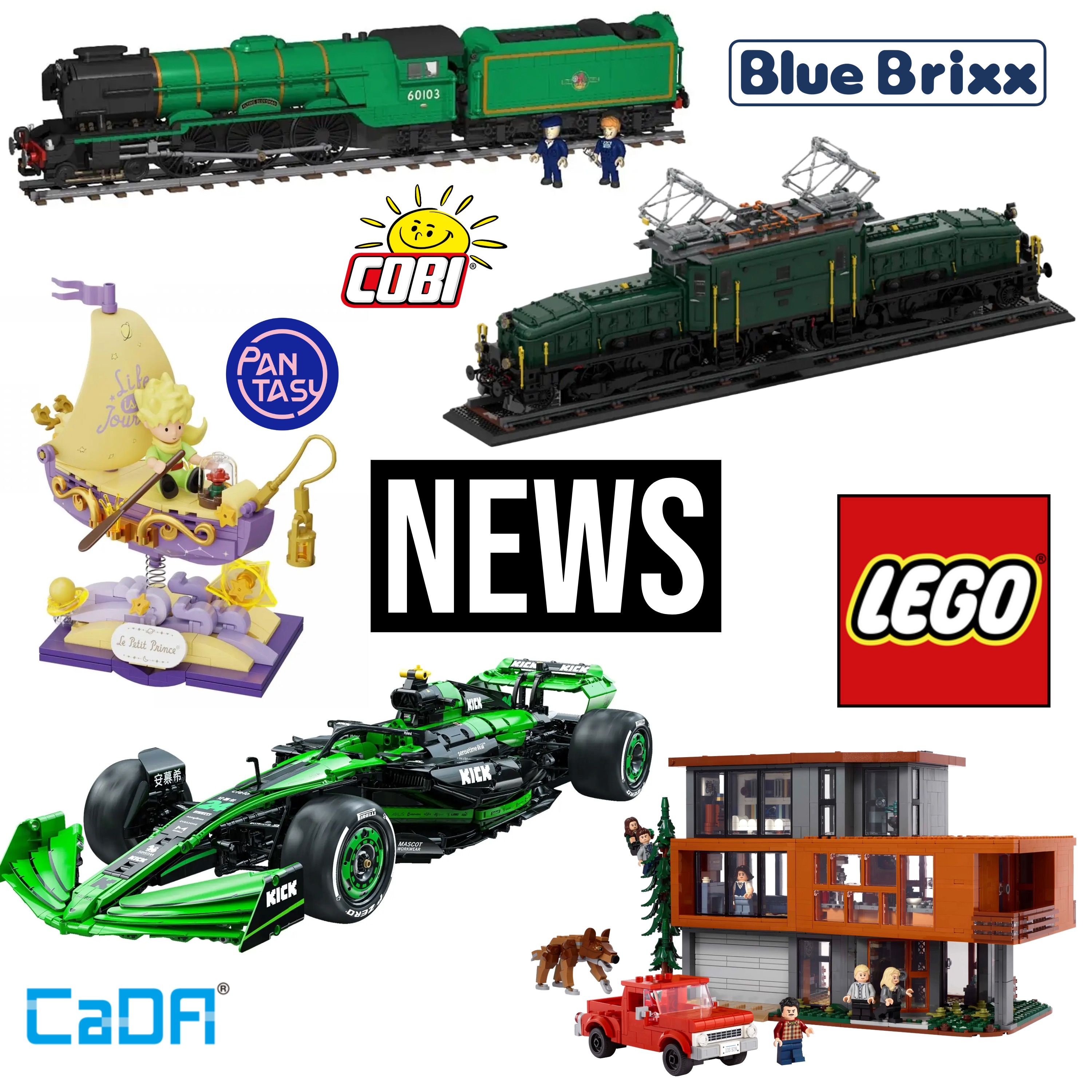 Klemmbaustein News 196: BlueBrixx, LEGO, Cobi, CaDA, MOCs der Woche und mehr