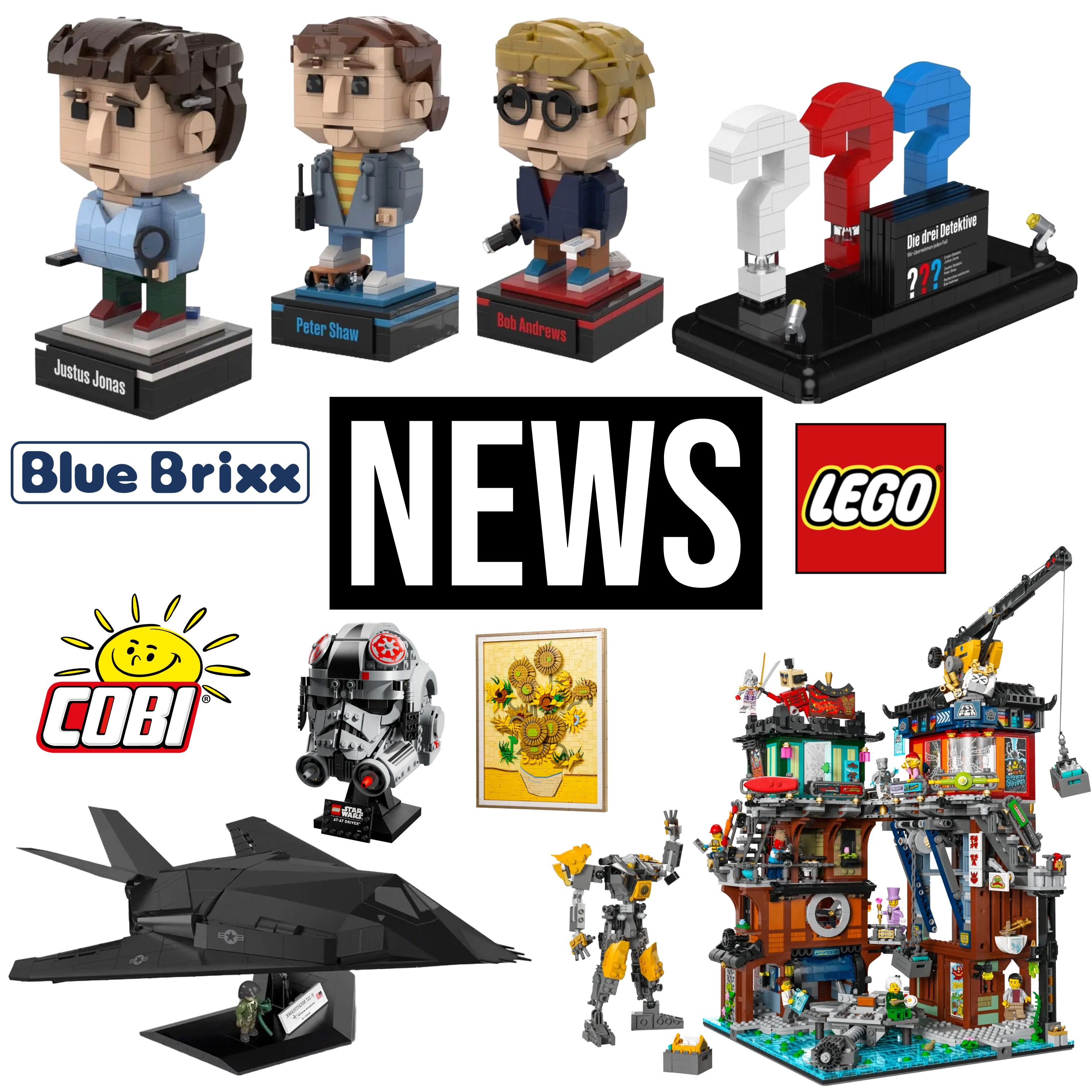 Klemmbaustein News 198: BlueBrixx, LEGO, Cobi, MOCs der Woche und mehr