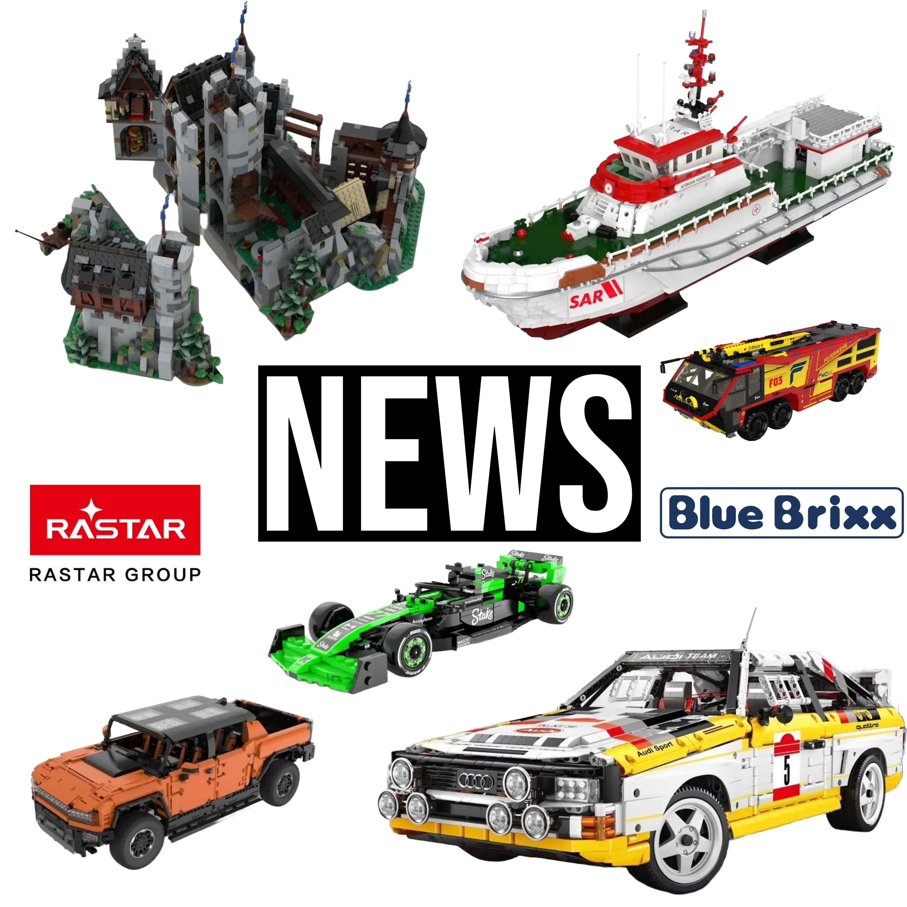 Klemmbaustein News 200: Neue Sets von BlueBrixx, CaDA, Pantasy, Rastar, MOCs der Woche und mehr