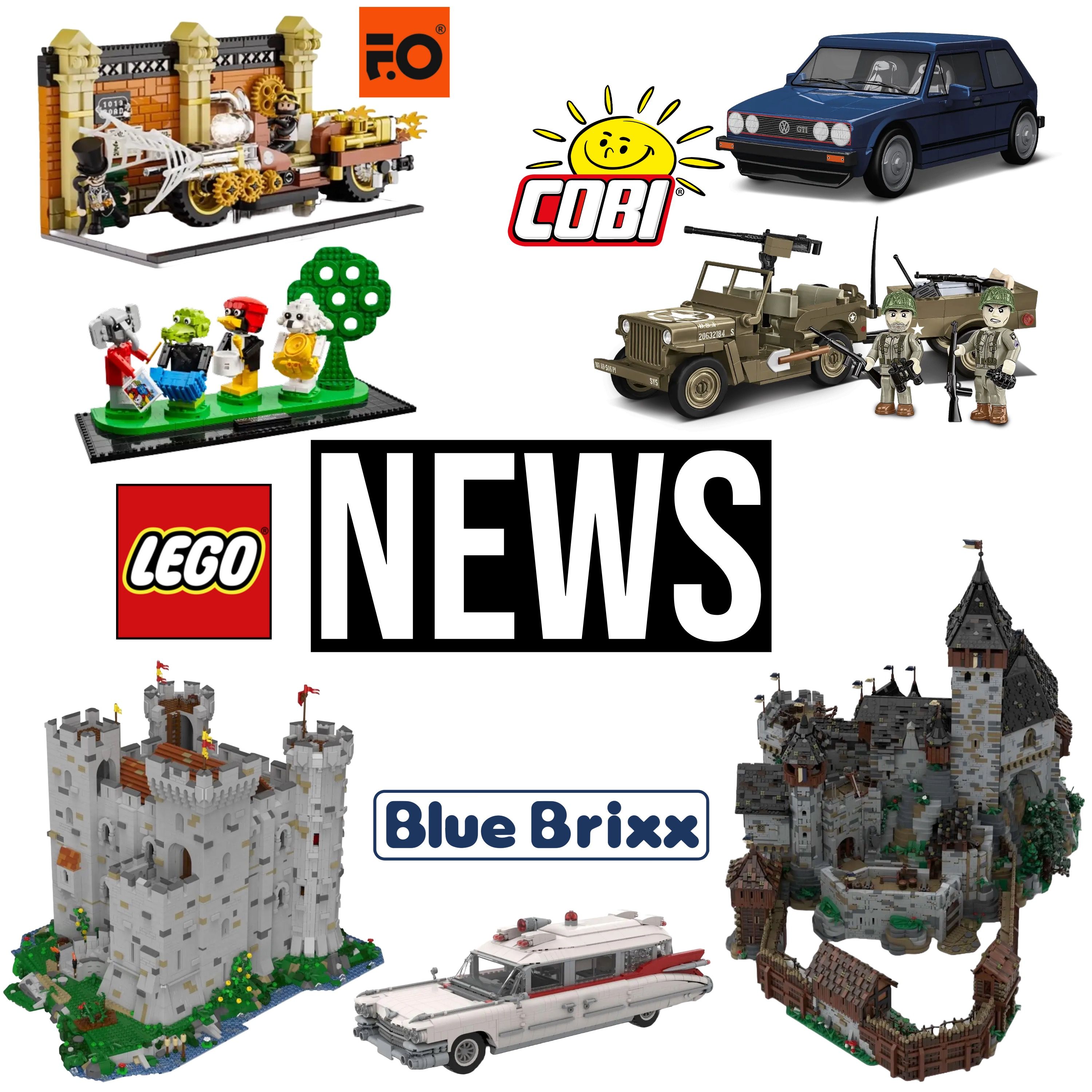 Klemmbaustein News 201: Neue Sets von BlueBrixx, LEGO, Cobi, Lumibricks, MOCs der Woche und mehr