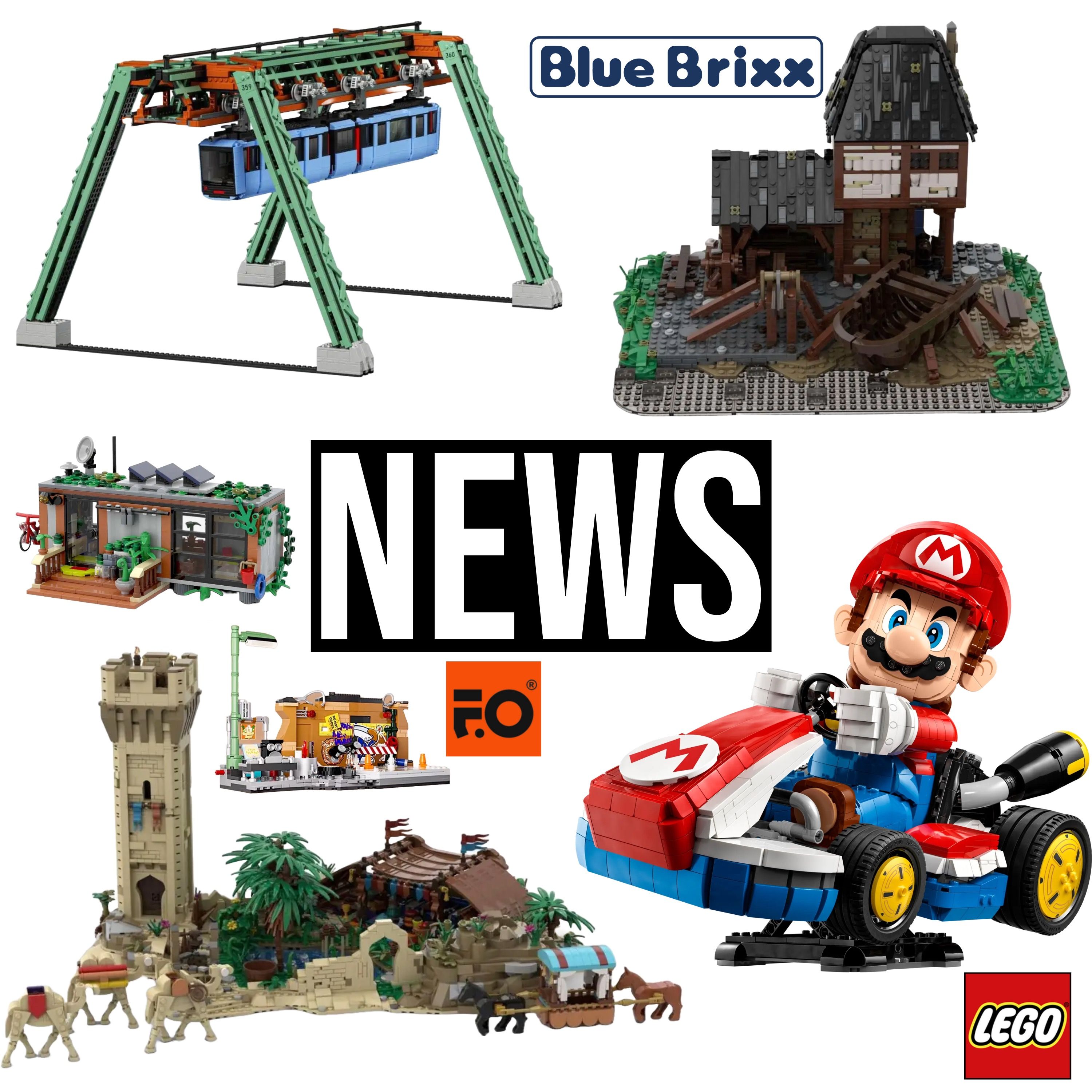 Klemmbaustein News 203: Neue Sets von BlueBrixx, LEGO, CaDA, Lumibricks, MOCs der Woche und mehr