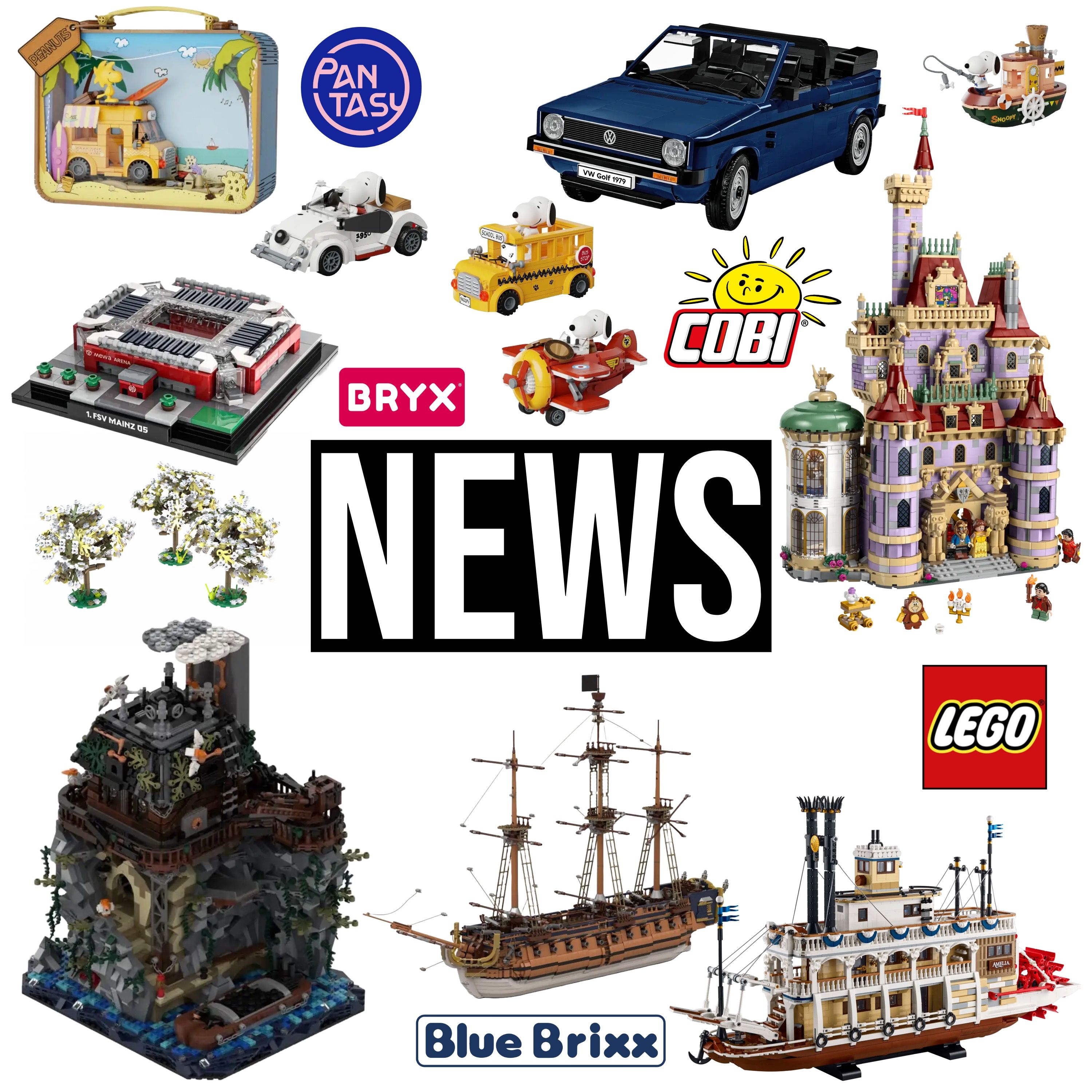 Klemmbaustein News 207: Neue Sets von BlueBrixx, LEGO, Cobi, Pantasy, MOCs der Woche und mehr