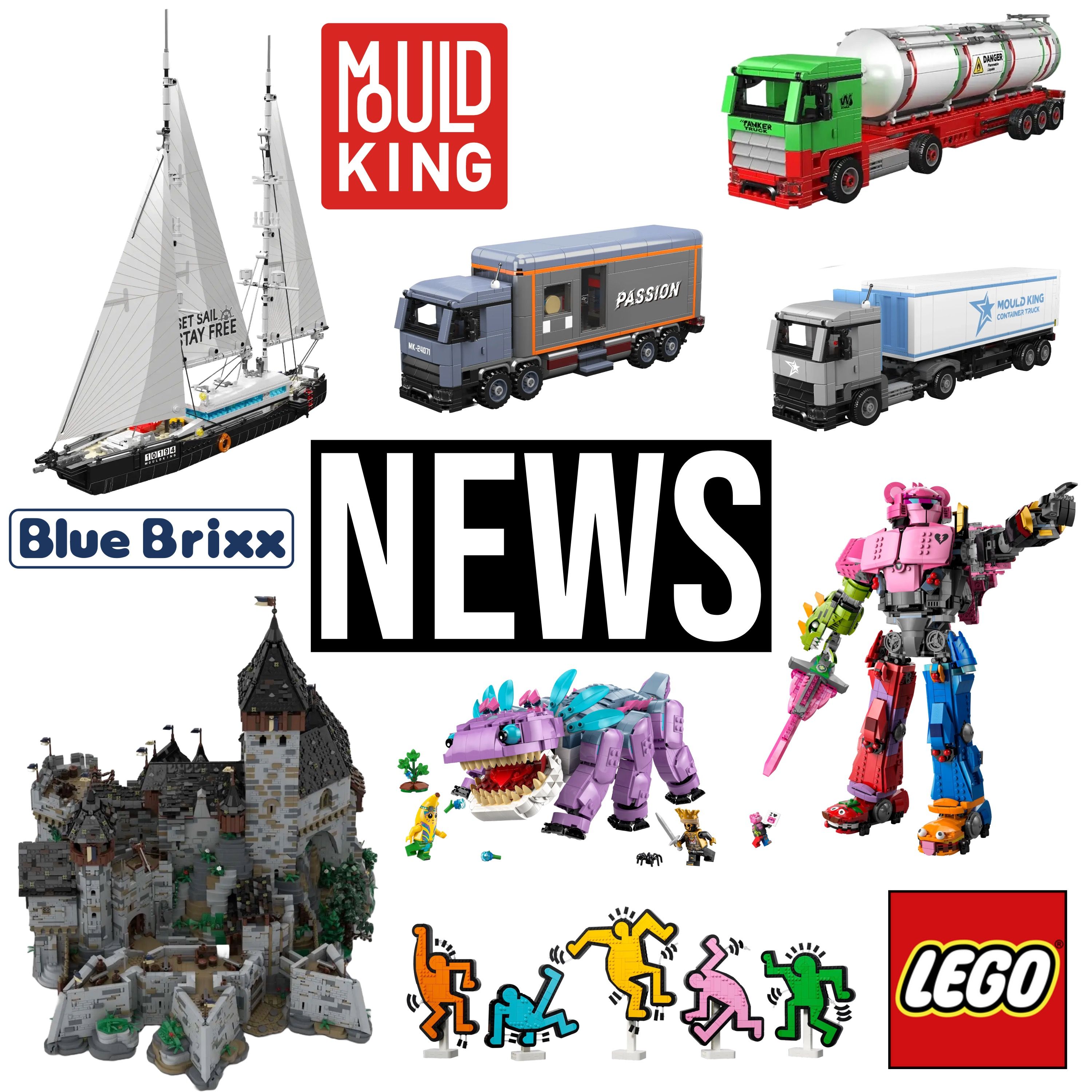 Klemmbaustein News 210: Neue Sets von BlueBrixx, LEGO, Lumibricks, Mould King, MOCs und mehr