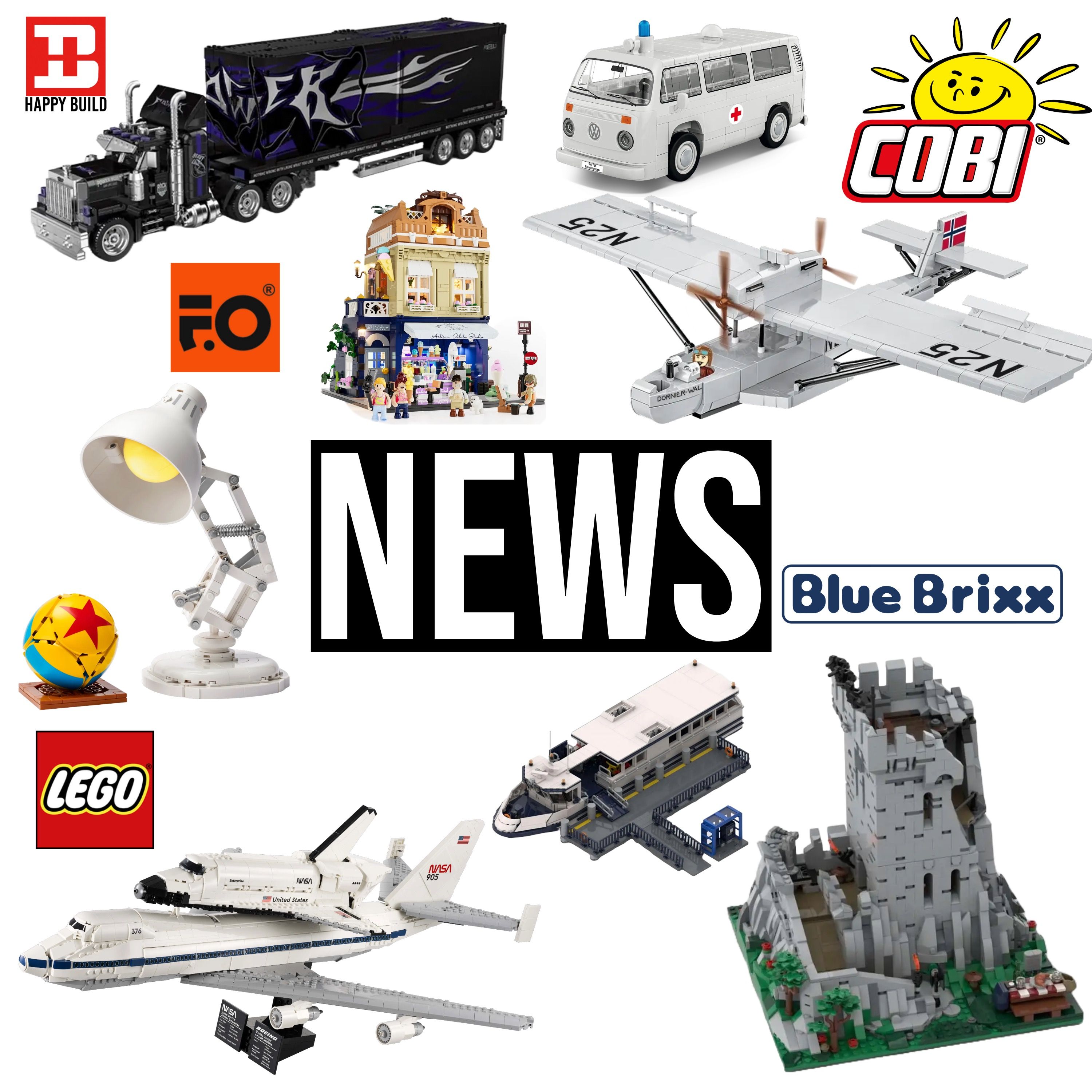 Klemmbaustein News 212: Neue Sets von BlueBrixx, LEGO, Cobi, Lumibricks, Ideas und mehr