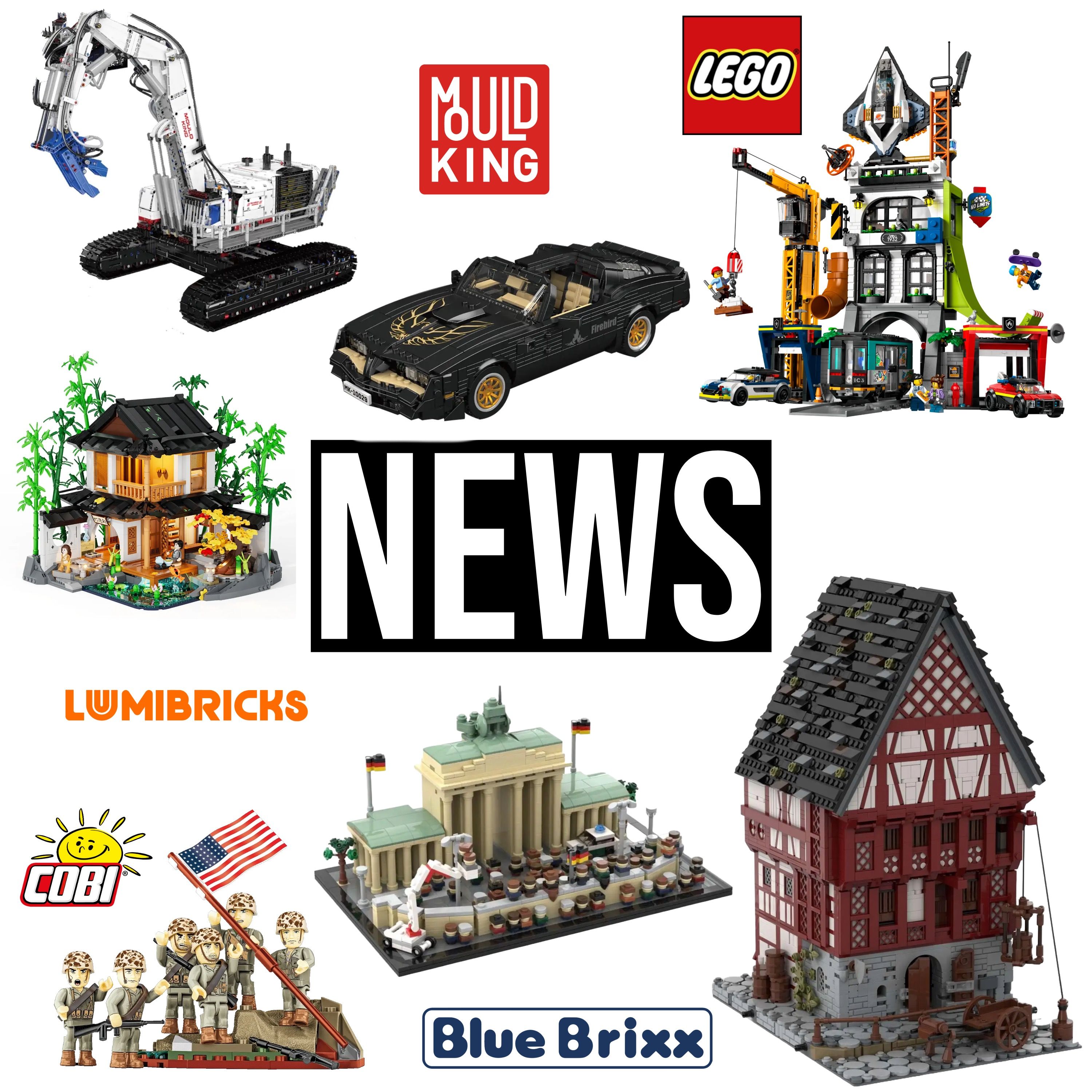 Klemmbaustein News 213: Neue Sets von BlueBrixx, LEGO, Cobi, Lumibricks, MOCs der Woche und mehr