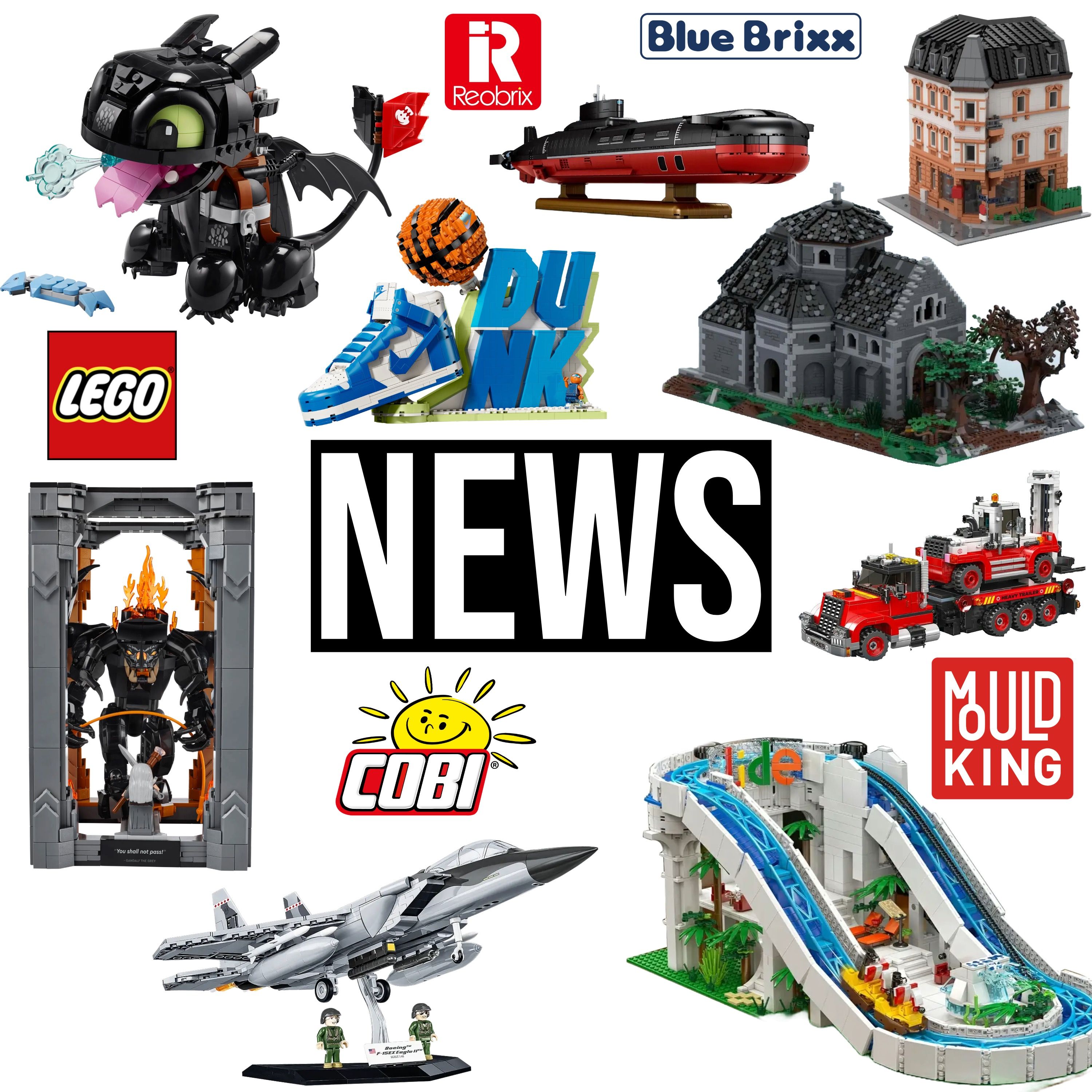 Klemmbaustein News 215: Neue Sets von BlueBrixx, LEGO, Cobi, CaDA, MOCs der Woche und mehr
