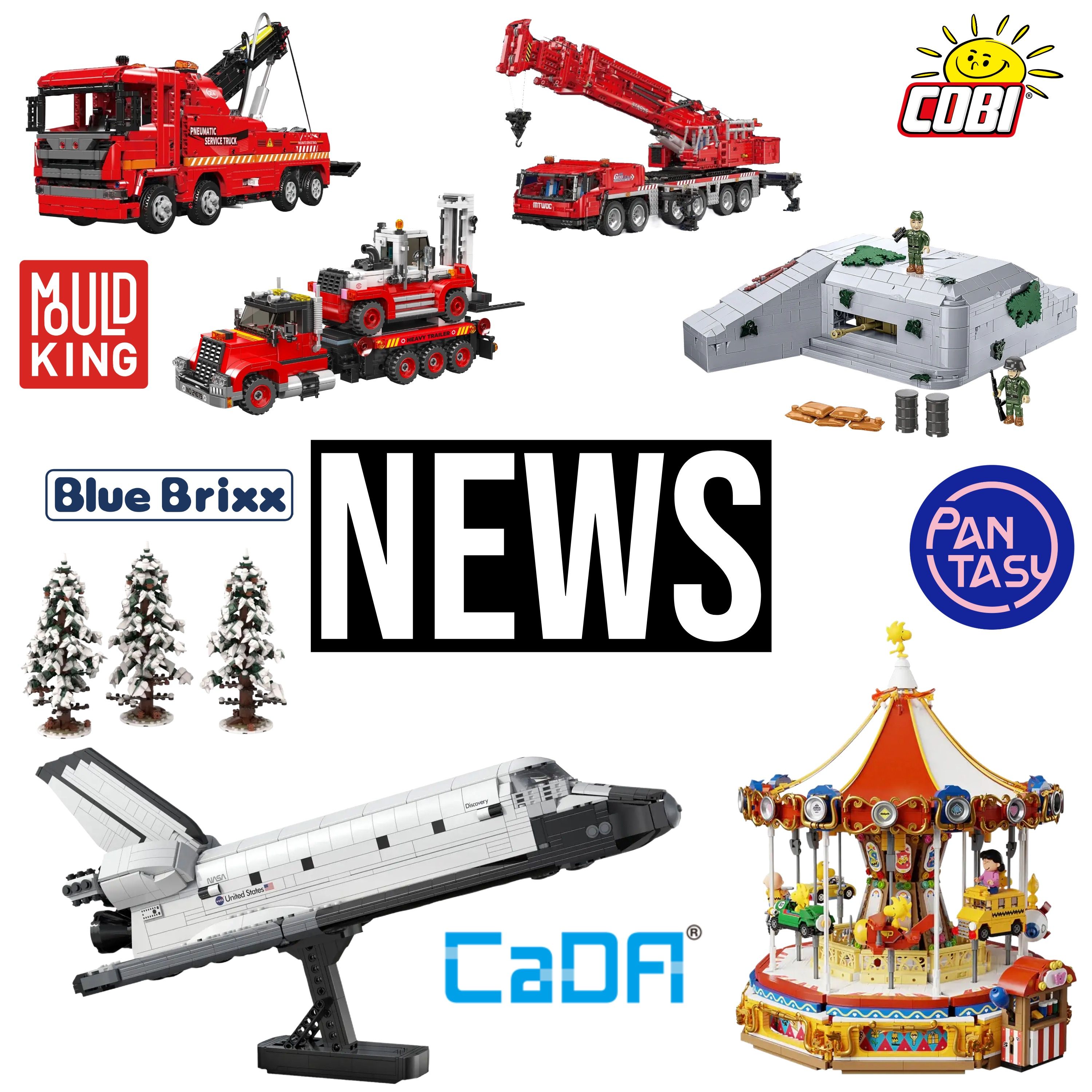 Klemmbaustein News 217: Neue Sets von BlueBrixx, Cobi, CaDA, Pantasy und mehr