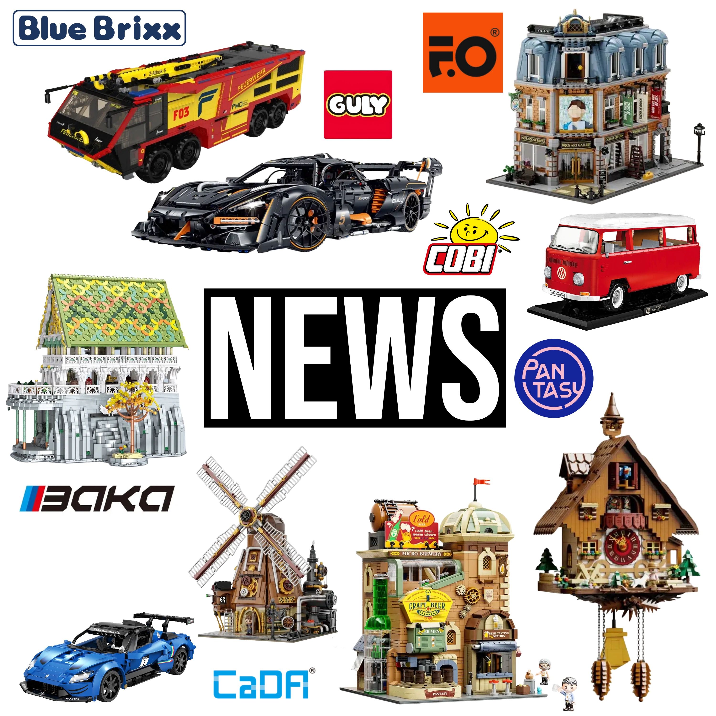 Klemmbaustein News 218: Neue Sets von BlueBrixx, Cobi, CaDA, Lumibricks, MOCs der Woche und mehr