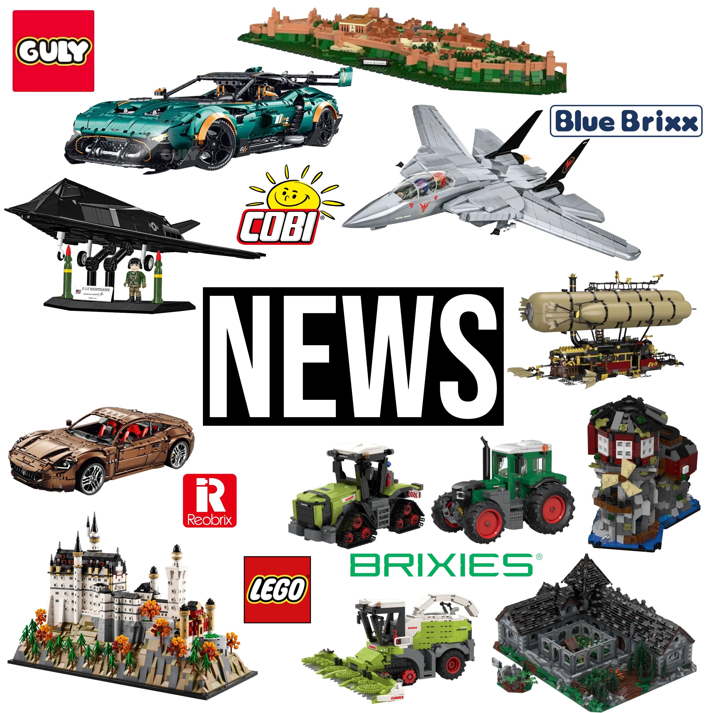 Klemmbaustein News 219: Neue Sets von BlueBrixx, LEGO, Cobi, CaDA, MOCs der Woche und mehr