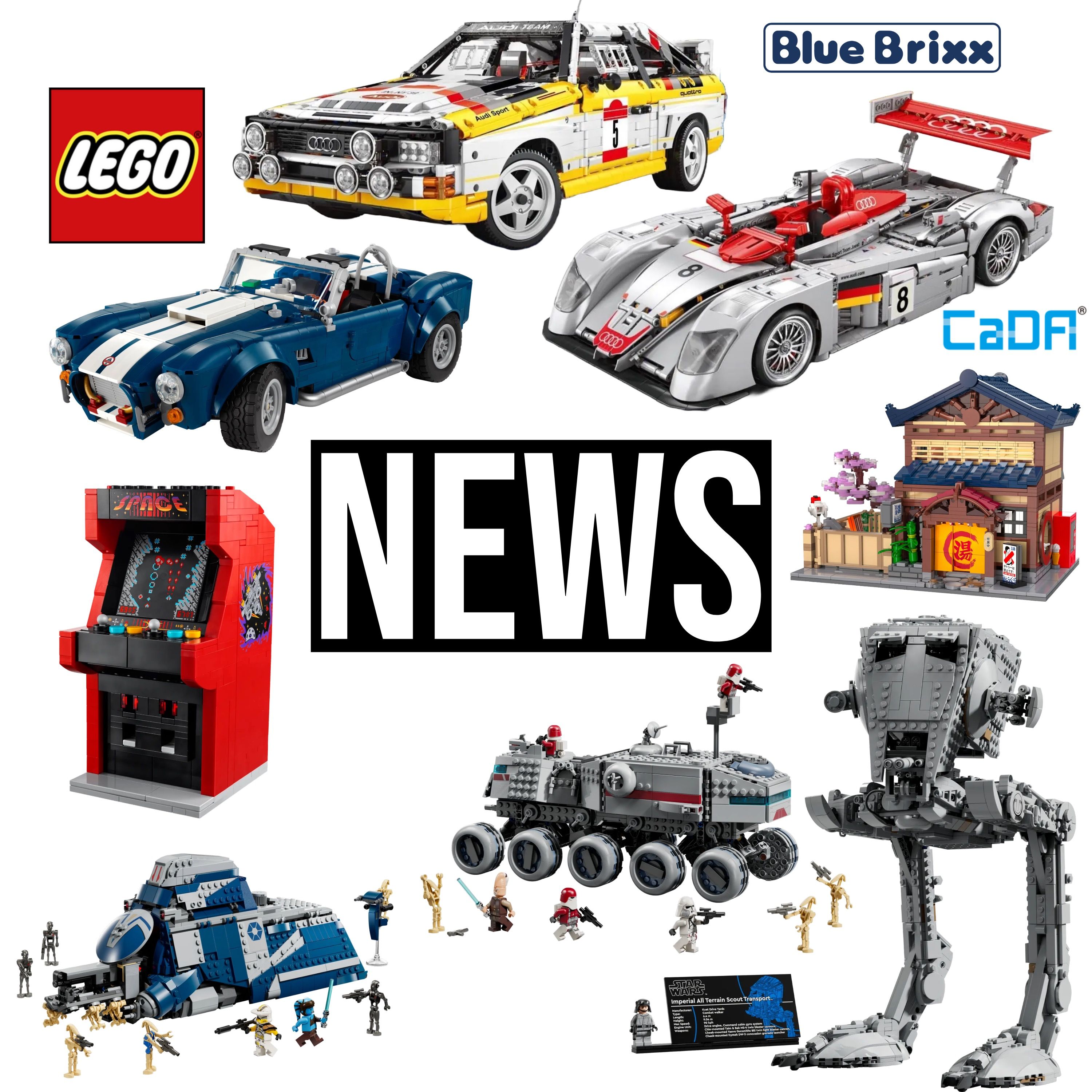 Klemmbaustein News 220: Neue Sets von BlueBrixx, LEGO, Cobi, CaDA und mehr