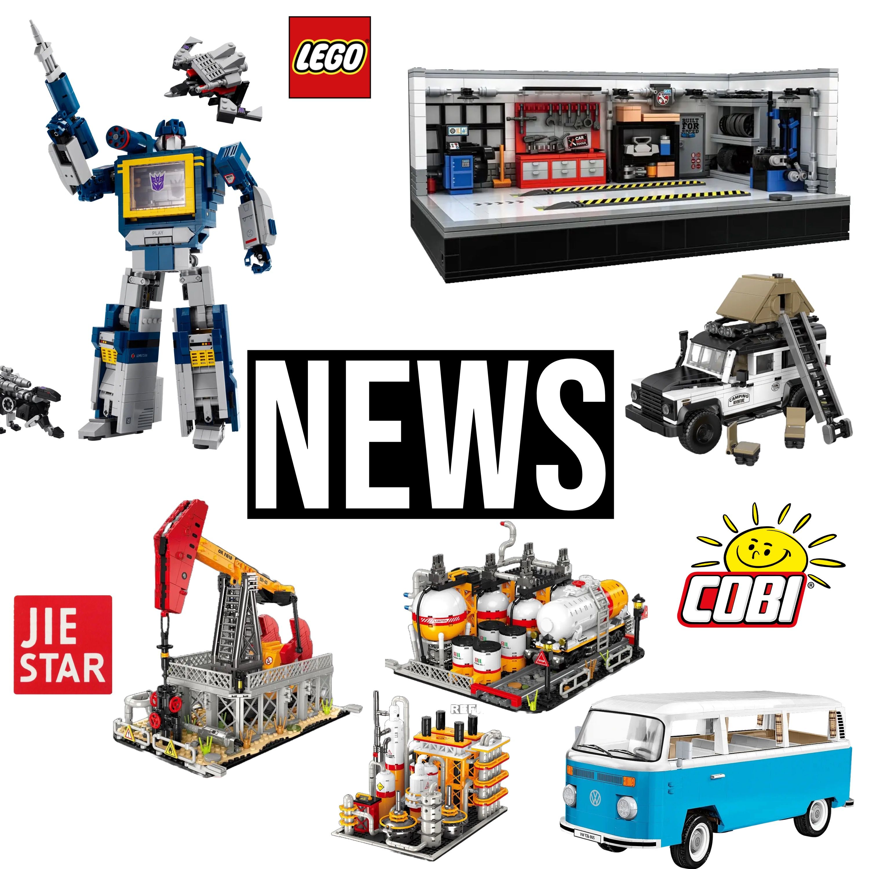 Klemmbaustein News 221: Neue Sets von LEGO, Cobi, DK, Free Tribe und mehr
