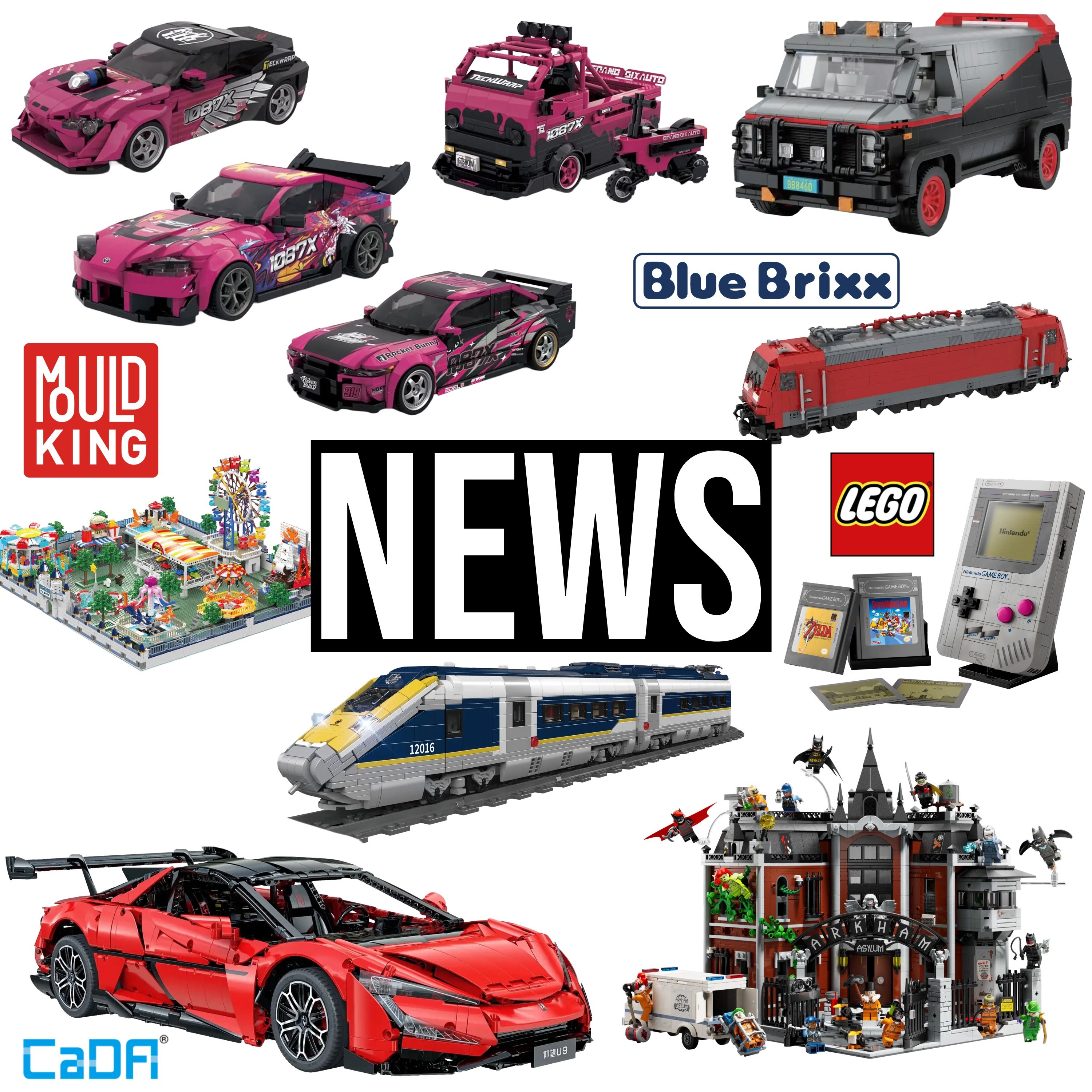 Klemmbaustein News 223: Neue Sets von BlueBrixx, LEGO, CaDA, Mould King und mehr