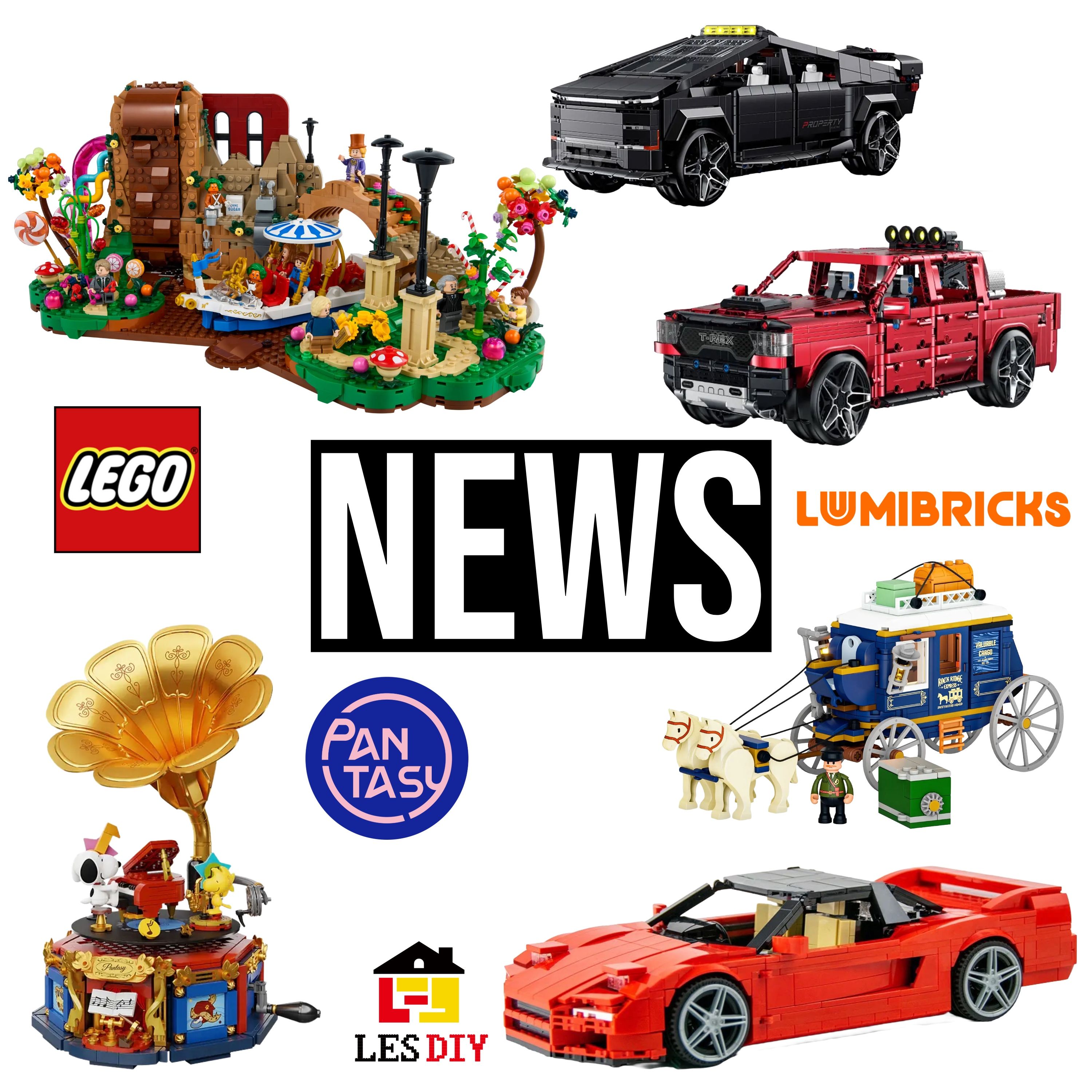 Klemmbaustein News 226: Neue Sets von LEGO, Lumibricks, Pantasy, Eikee, MOCs der Woche und mehr