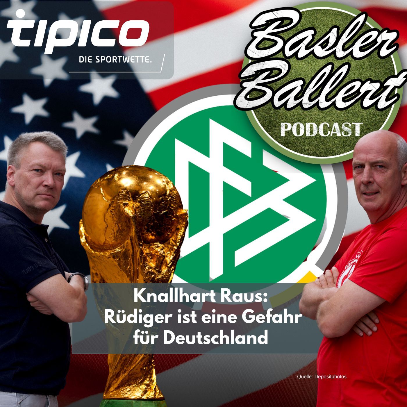 Knallhart Raus: Rüdiger ist eine Gefahr für Deutschland