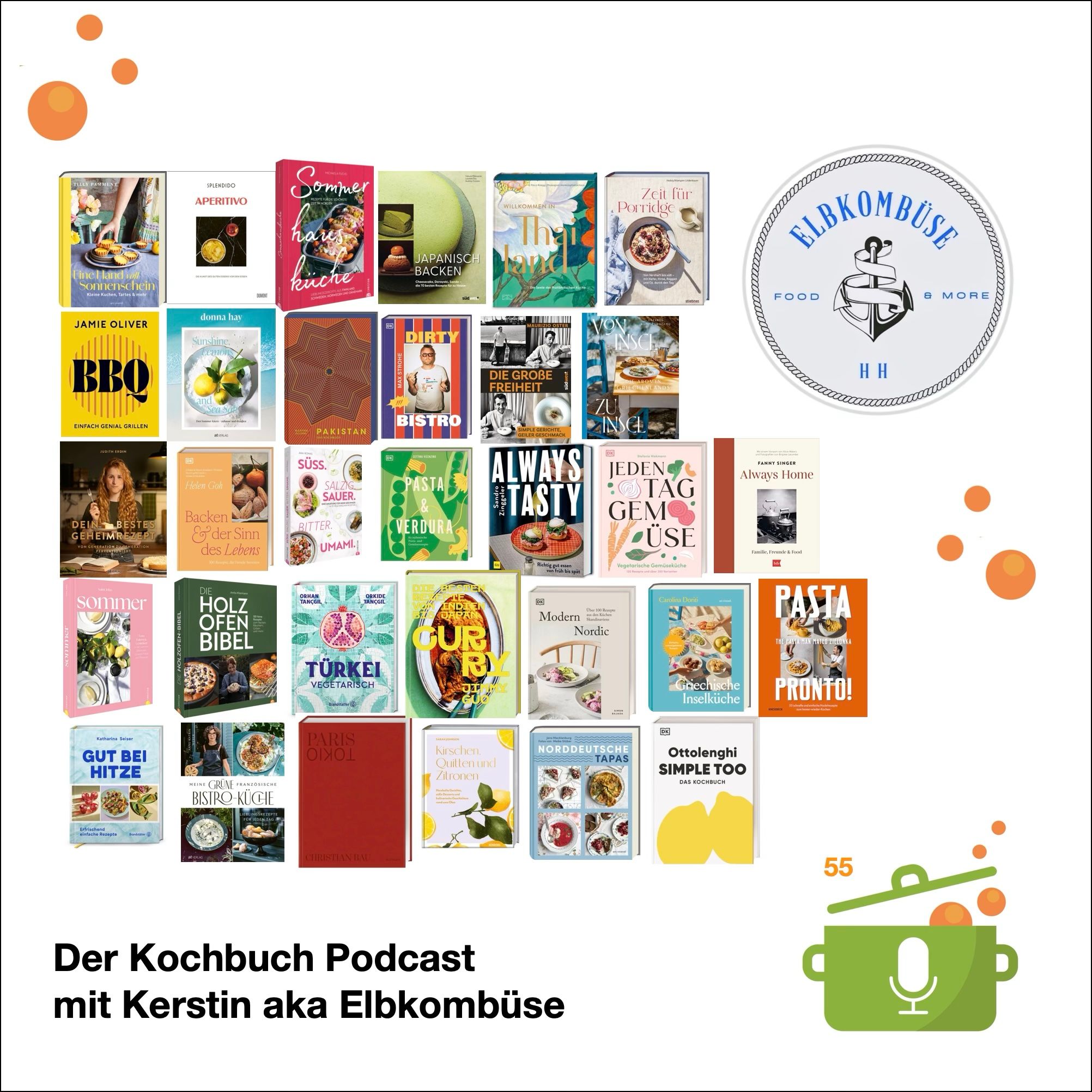 Kochbücher über Kochbücher - mit Kerstin aka Elbkombüse zu allen Highlights der Saison