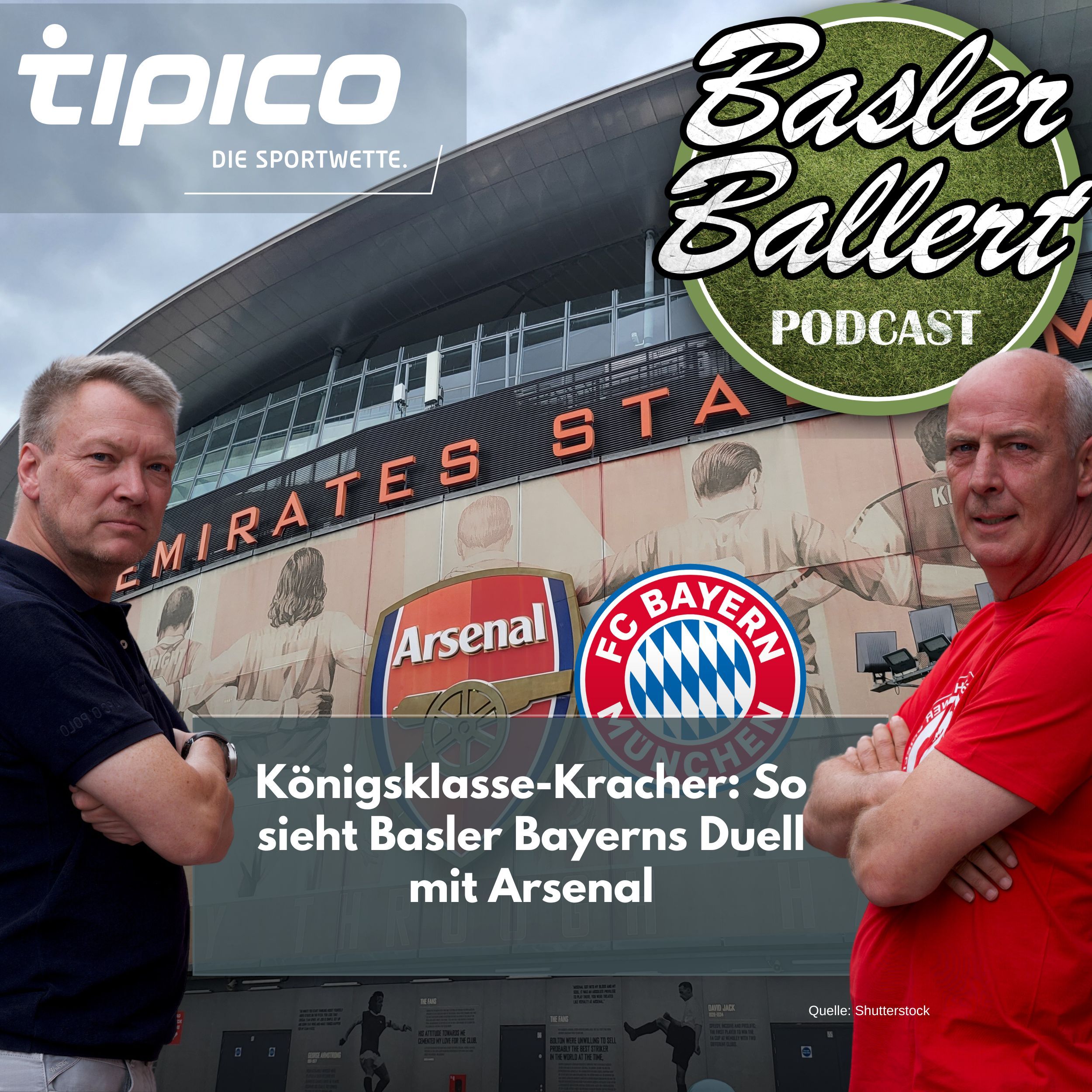 Königsklasse-Kracher: So sieht Basler Bayerns Duell mit Arsenal