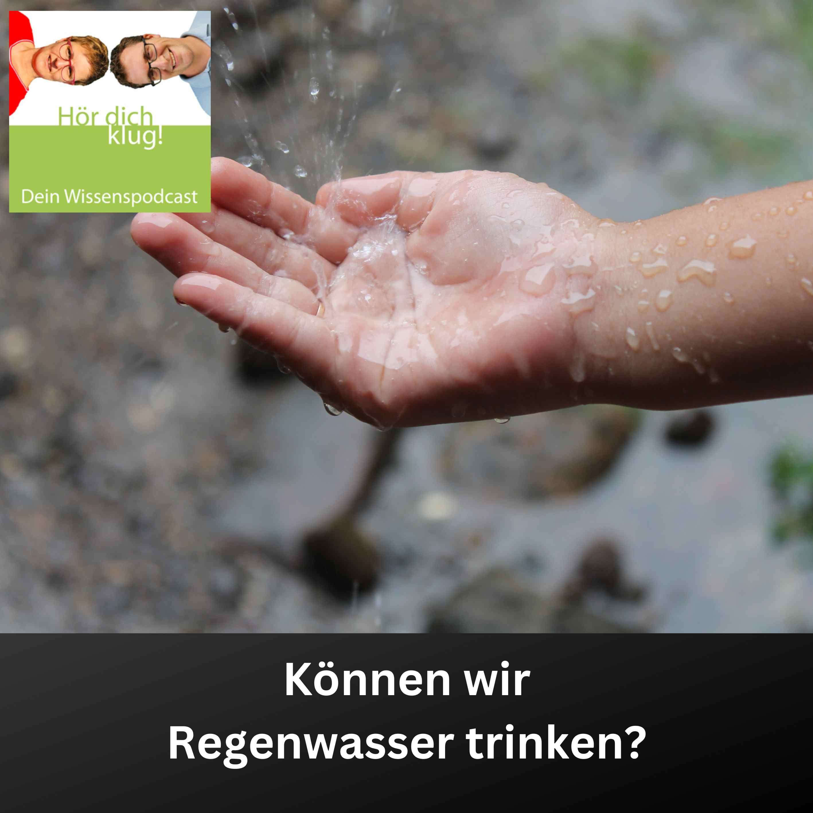 Können wir Regenwasser trinken?