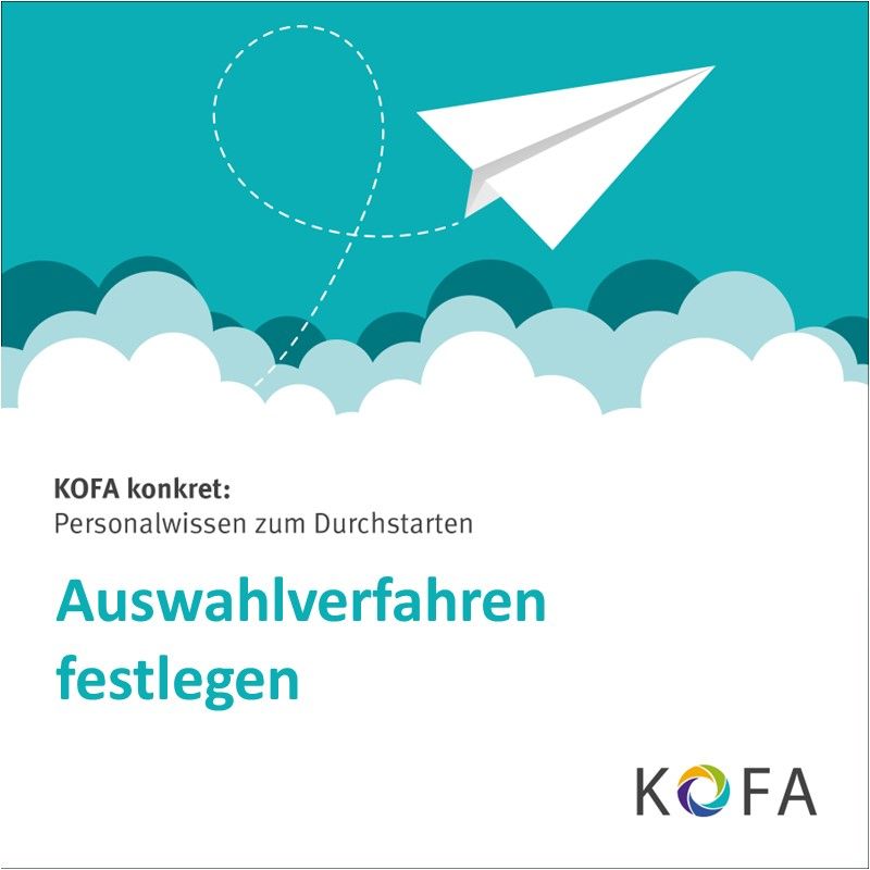 KOFA konkret: Auswahlverfahren festlegen