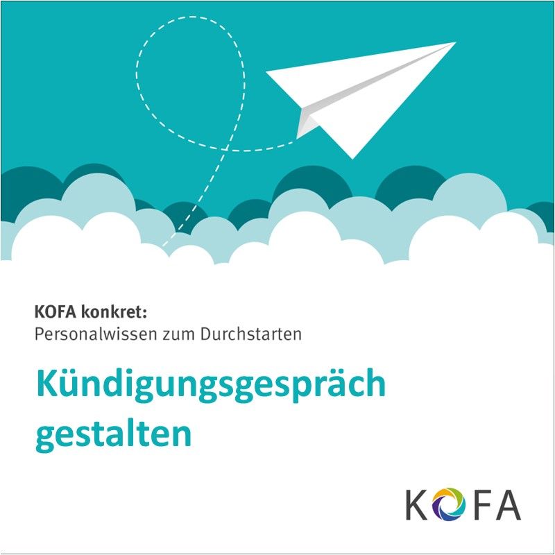KOFA konkret: Kündigungsgespräch gestalten