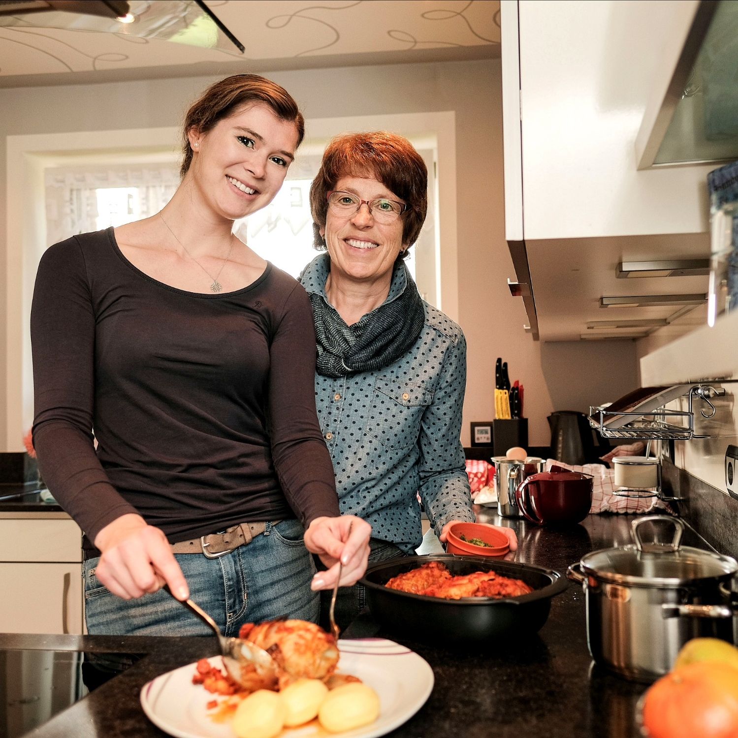 Kohlrouladen kochen im Winter