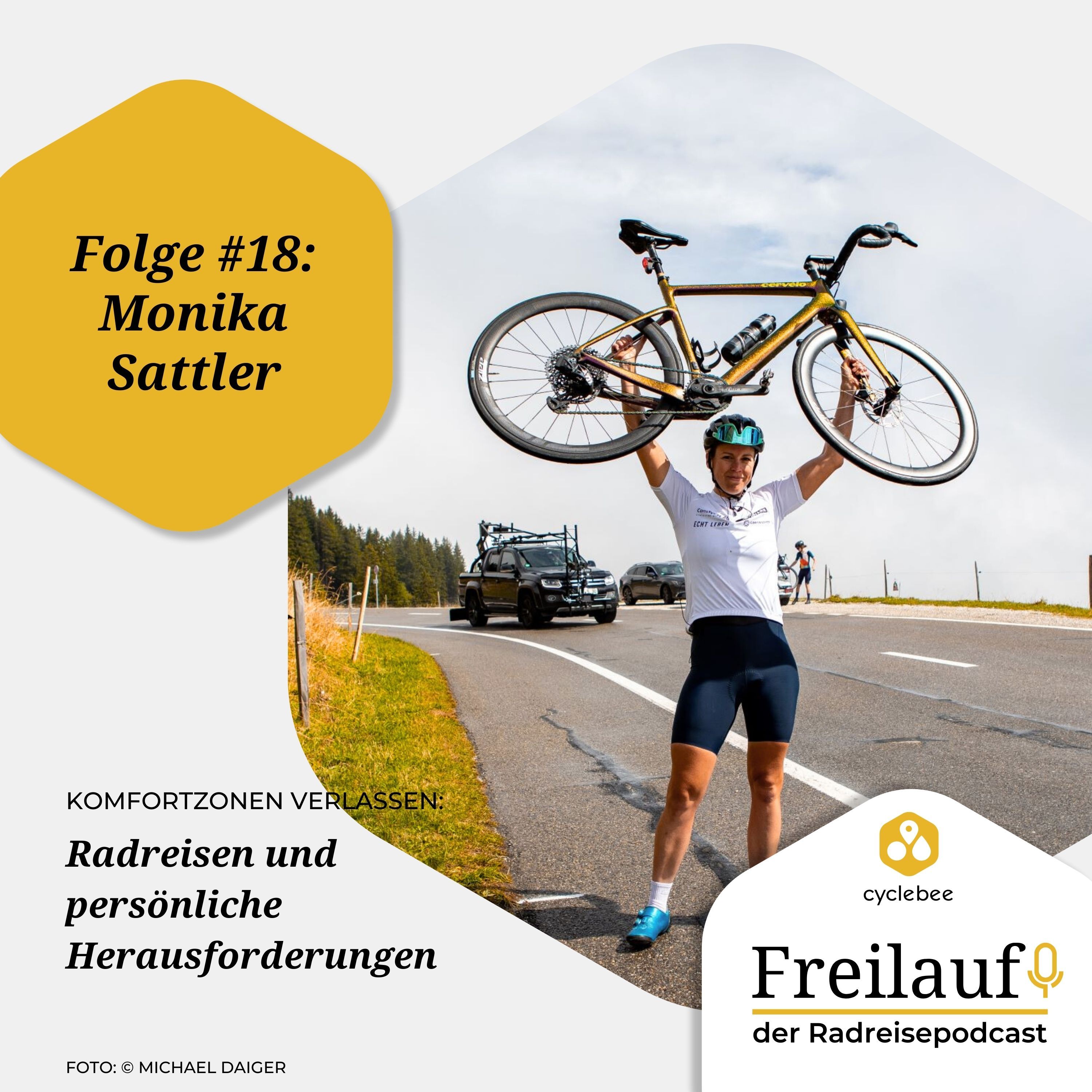 Komfortzonen verlassen: Monika Sattler über Radreisen und persönliche Herausforderungen