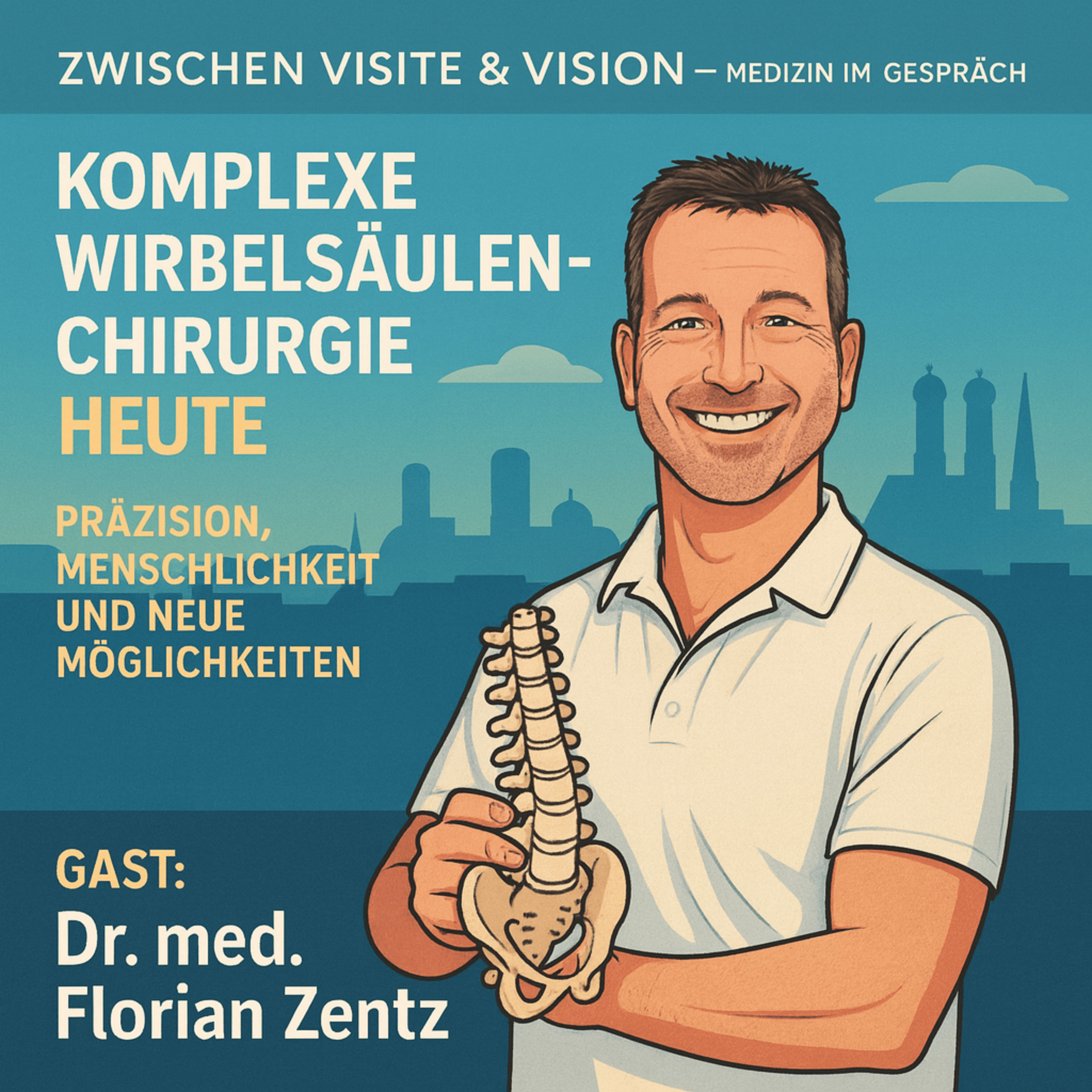 Komplexe Wirbelsäulenchirurgie heute – Präzision, Menschlichkeit und neue Möglichkeiten Gast: Dr. med. F. Zentz