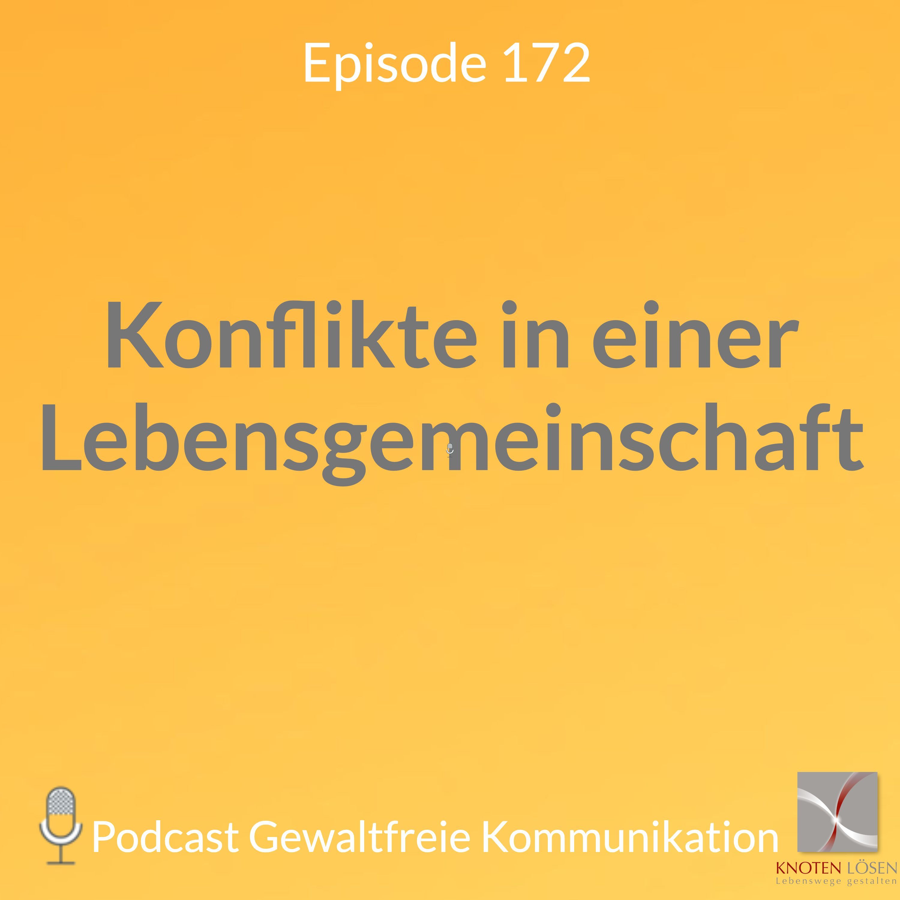 Konflikte in einer Lebensgemeinschaft