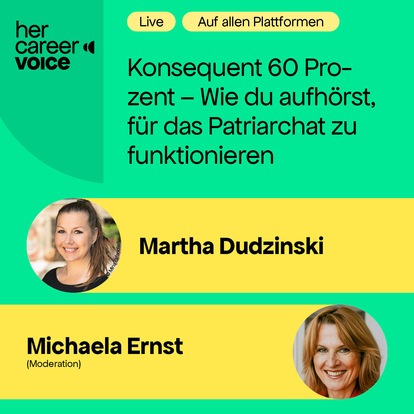 Konsequent 60 Prozent – Wie du aufhörst, für das Patriarchat zu funktionieren