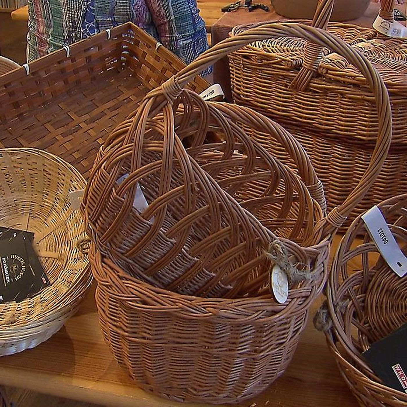 Kosárfonó műhelyt tartottak az alsóőri Öreg Iskolában