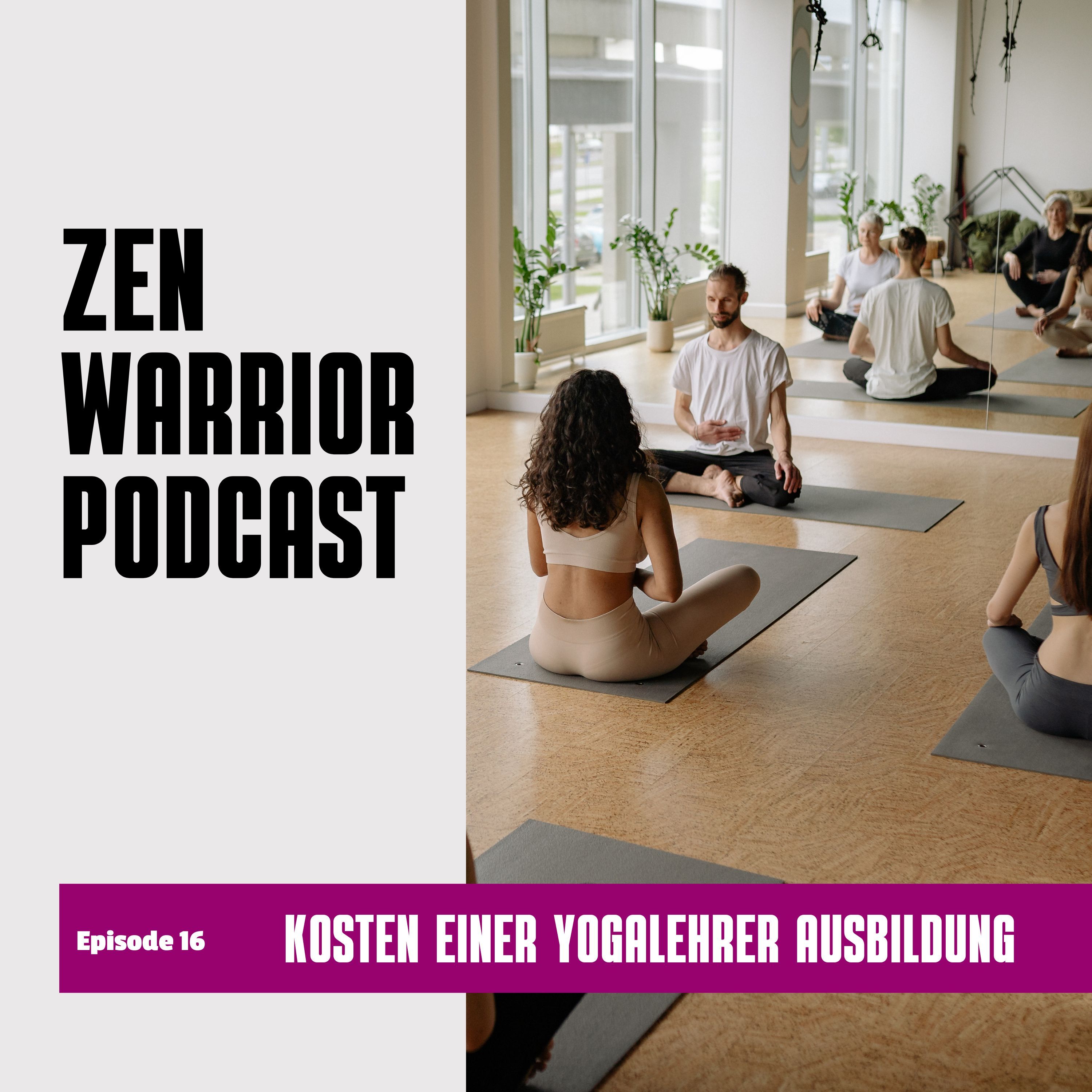 Kosten einer Yogalehrer Ausbildung: Zen Warrior Podcast Episode #16