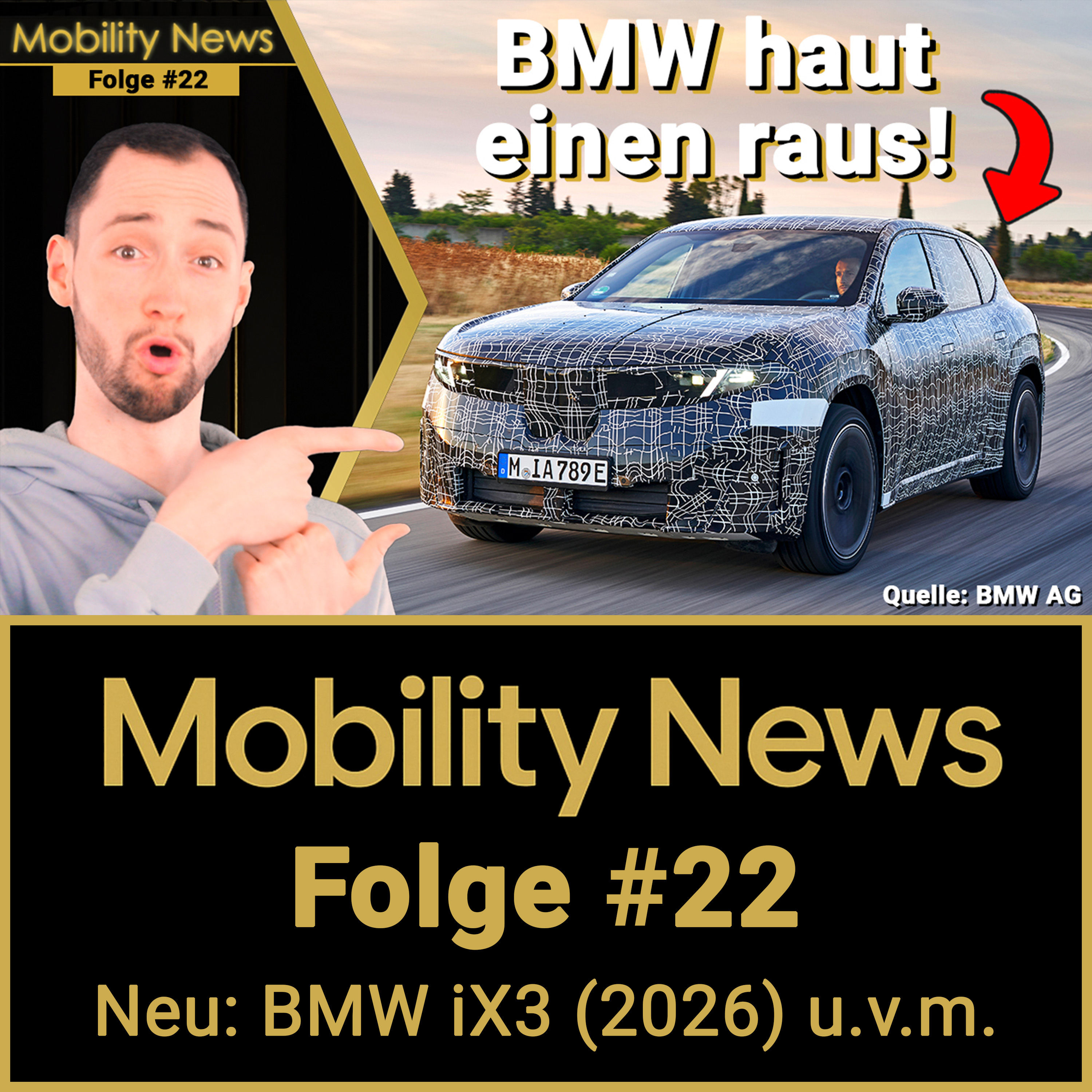 KRASSES SUV mit 800 km Reichweite & 400 kW Laden: Der BMW iX3 (2026) im Detail | Mobility News #22