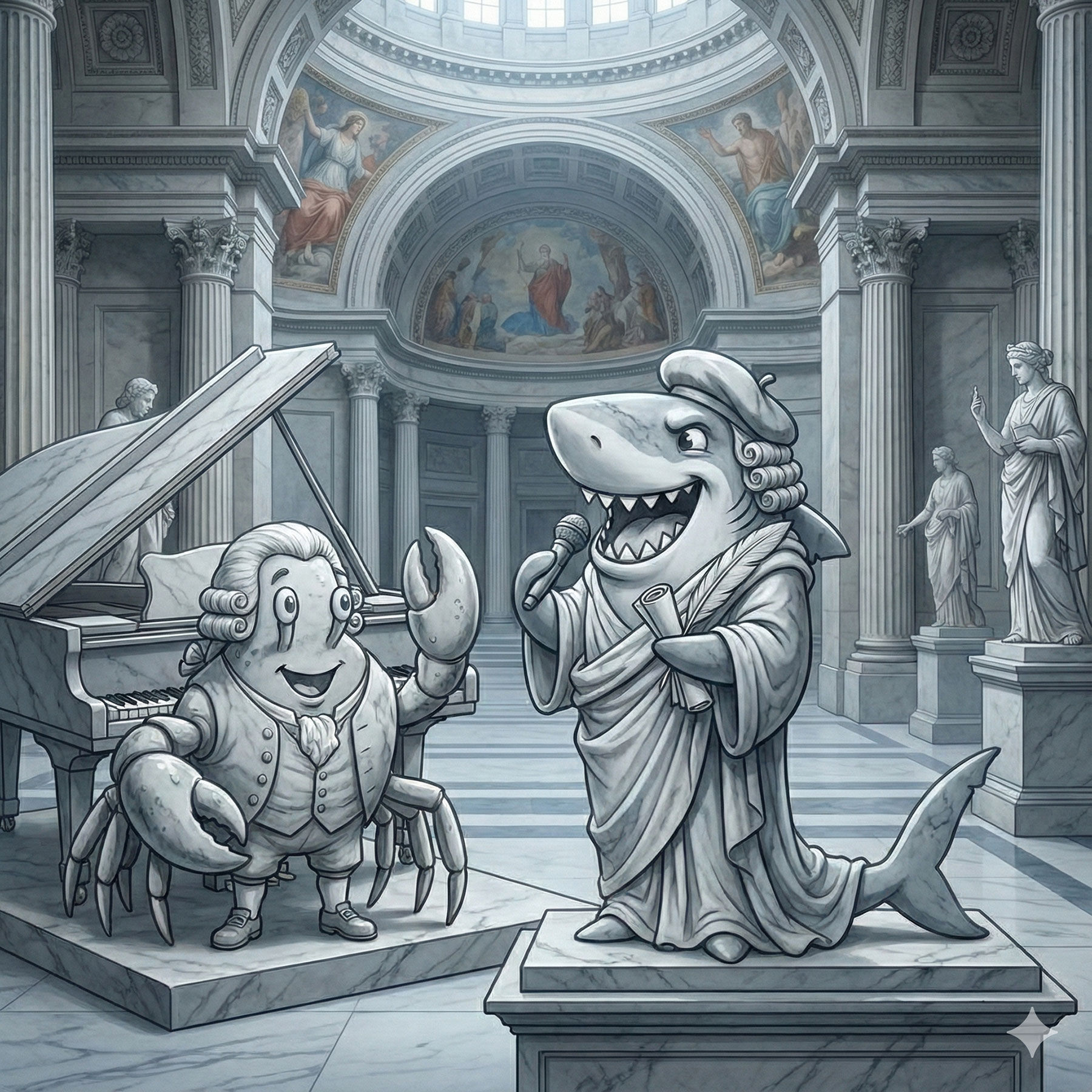 Krebse. Haie. Staatsbürger (#1) – Deutschland & Frankreich: Sündige Menschen, heilige Staaten?