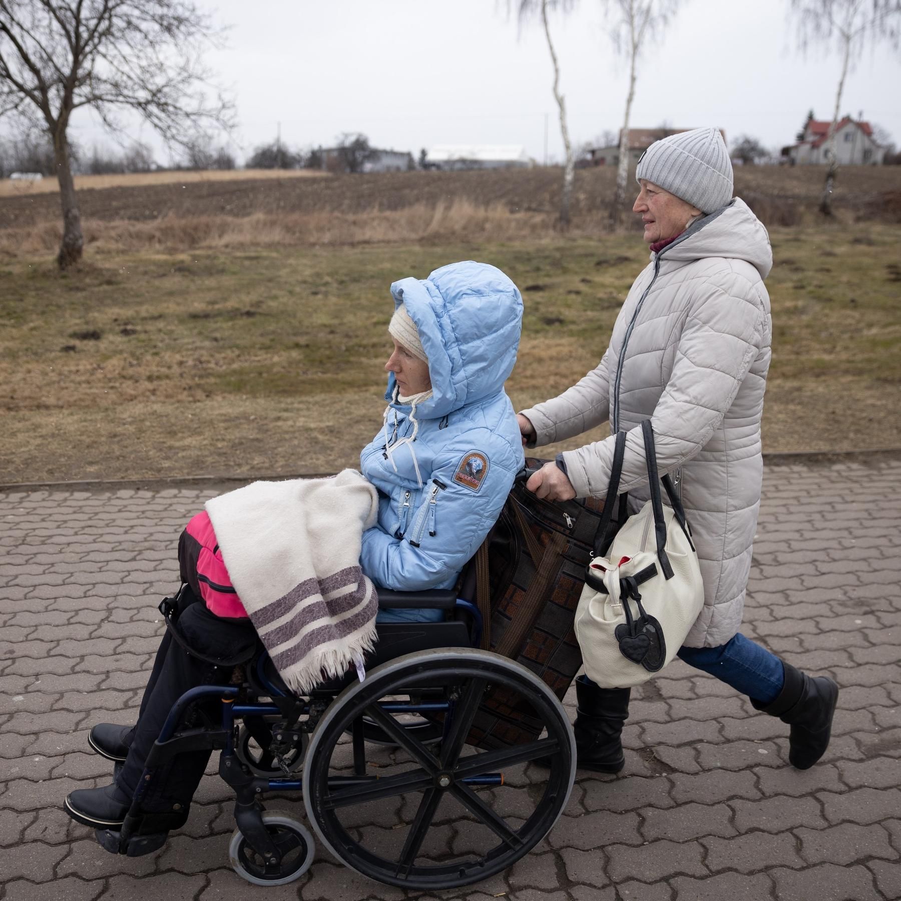 Krieg in der Ukraine - Wie ergeht es Menschen mit Behinderung?